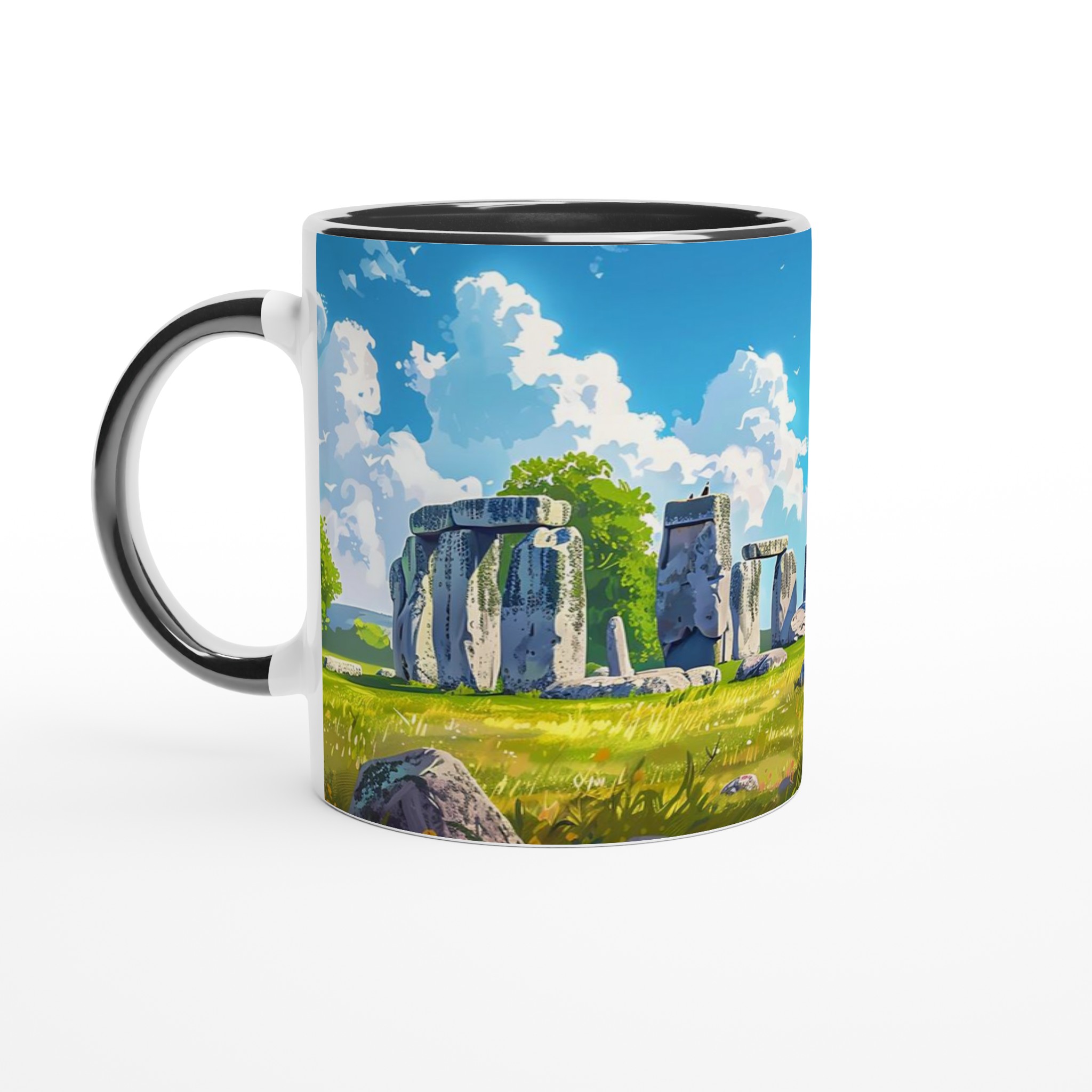Historisk Stonehenge Keramikmugg – Din Kaffepaus till En Forntida Värld, Välj Färg! 4 cab23d4d-57c9-421c-90da-5d7f799f20d4