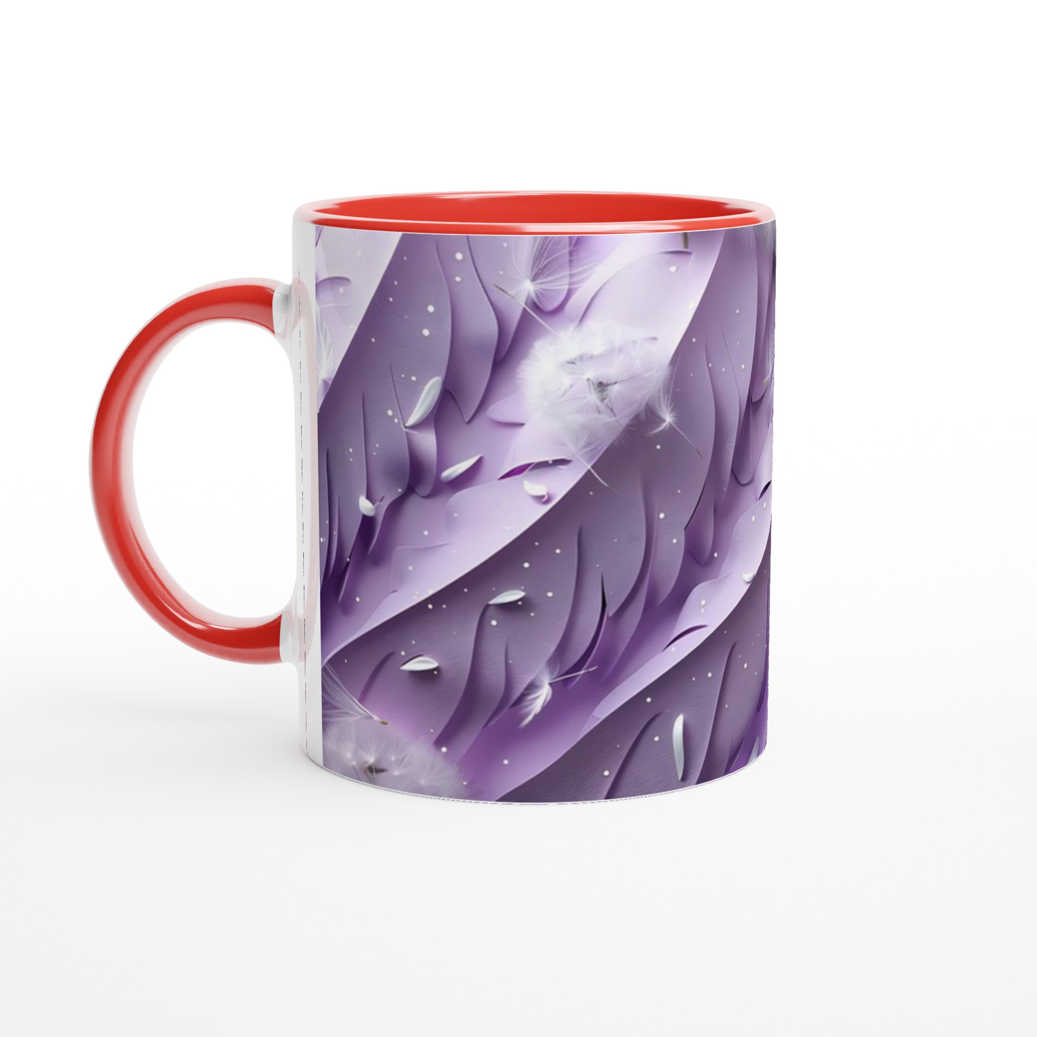 Lilac Dream Keramikmugg – 11 oz premiummugg med fluffiga detaljer i ditt val av 7 färger 5 cacd0800-1d7c-4440-8a84-5c67f7e7790a