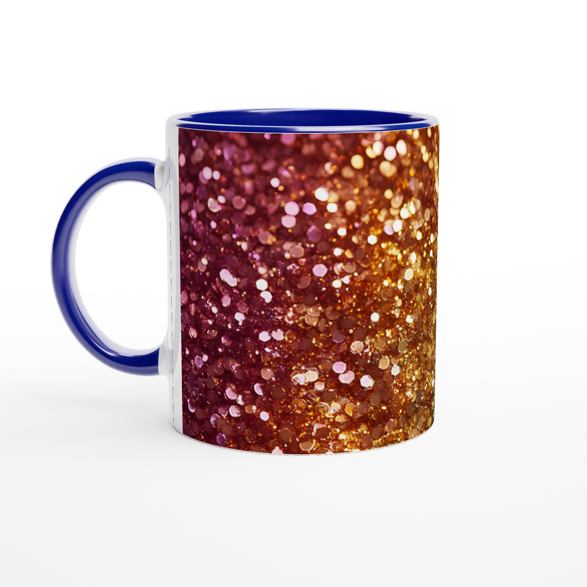 Glittrig Gradient Mugg i Premium Keramik – 11 oz färgexplosion för din dryck 2 cad948f9-6f55-4266-896e-7b387b2afdb5