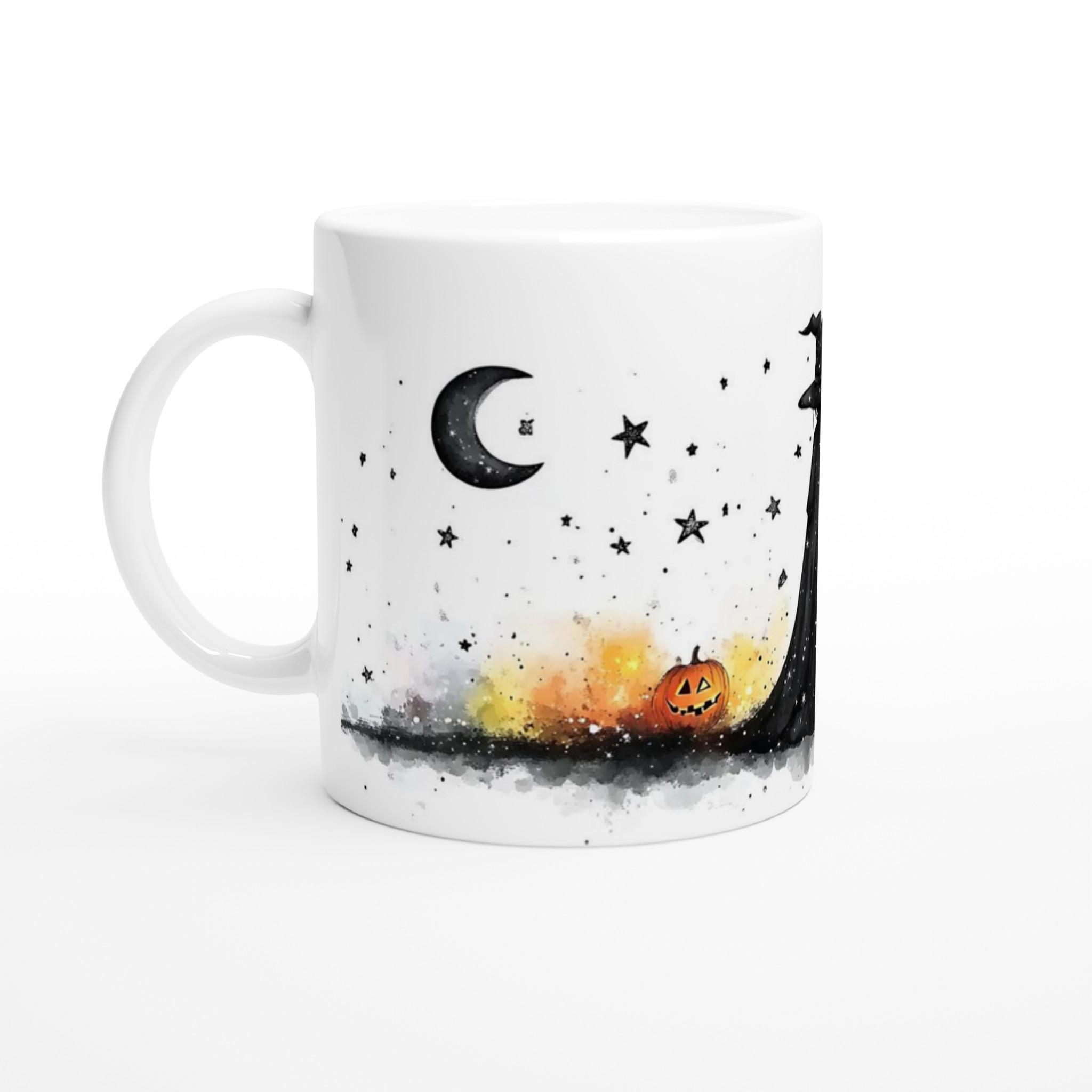 Mystisk Häxa & Pumpa Mugg – Magisk Halloween Kaffemugg i Keramik 1 cb2349fe-acde-495c-af5d-b6ebbdc40f96