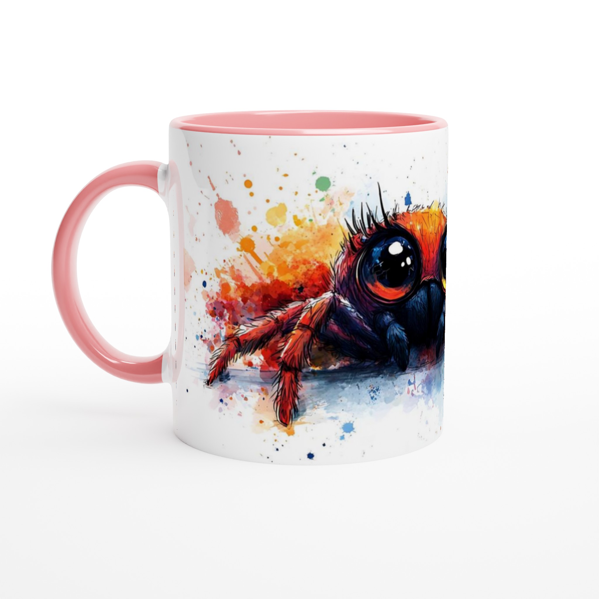 Söt akvarell spindelmugg - Levande, Lekfull Design med Stora Ögon. Välj din favoritfärg! 6 cb3f413a-f4e7-4485-8ac1-816b1b75e411