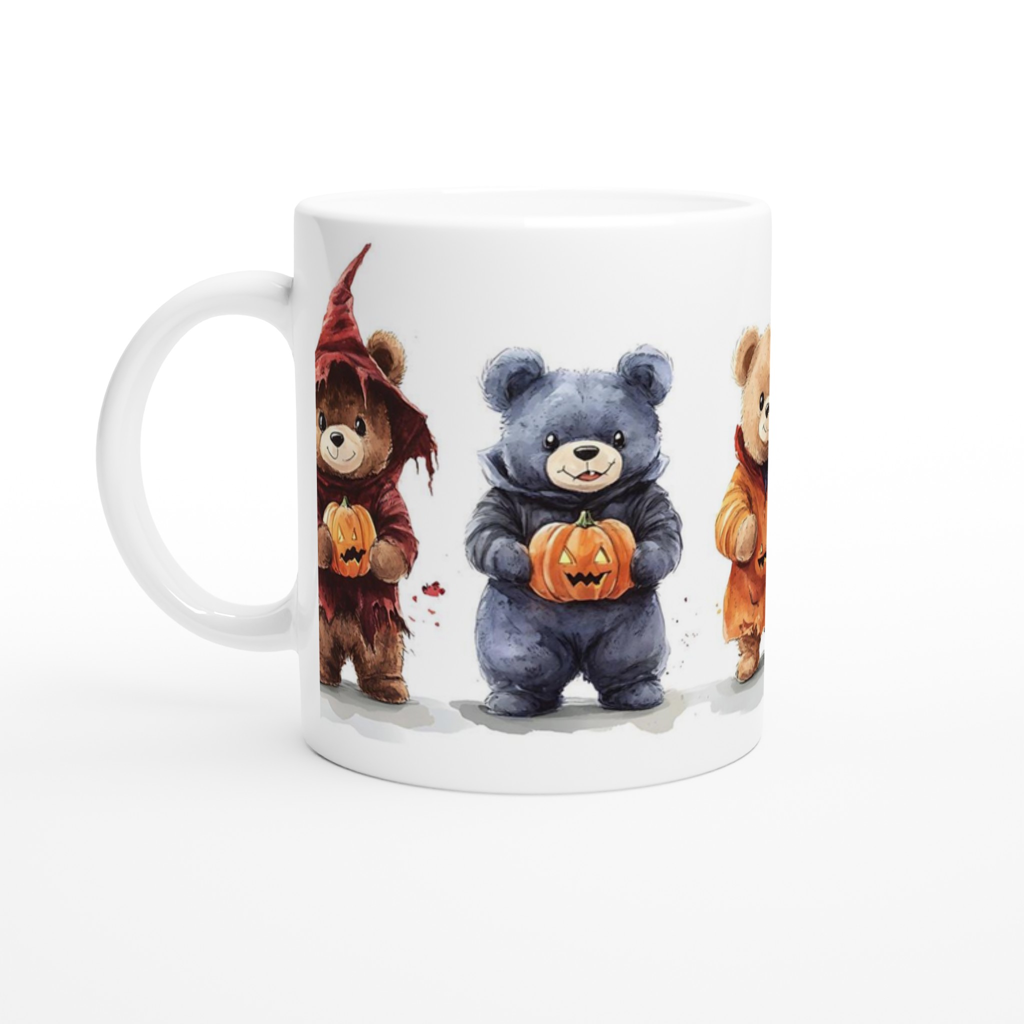 Bus eller godis Teddybjörnsmugg – 11oz Keramikmugg i ditt val av färgstarka nyanser 1 cb63a9f9-9b50-405f-a78c-6253c47d2683