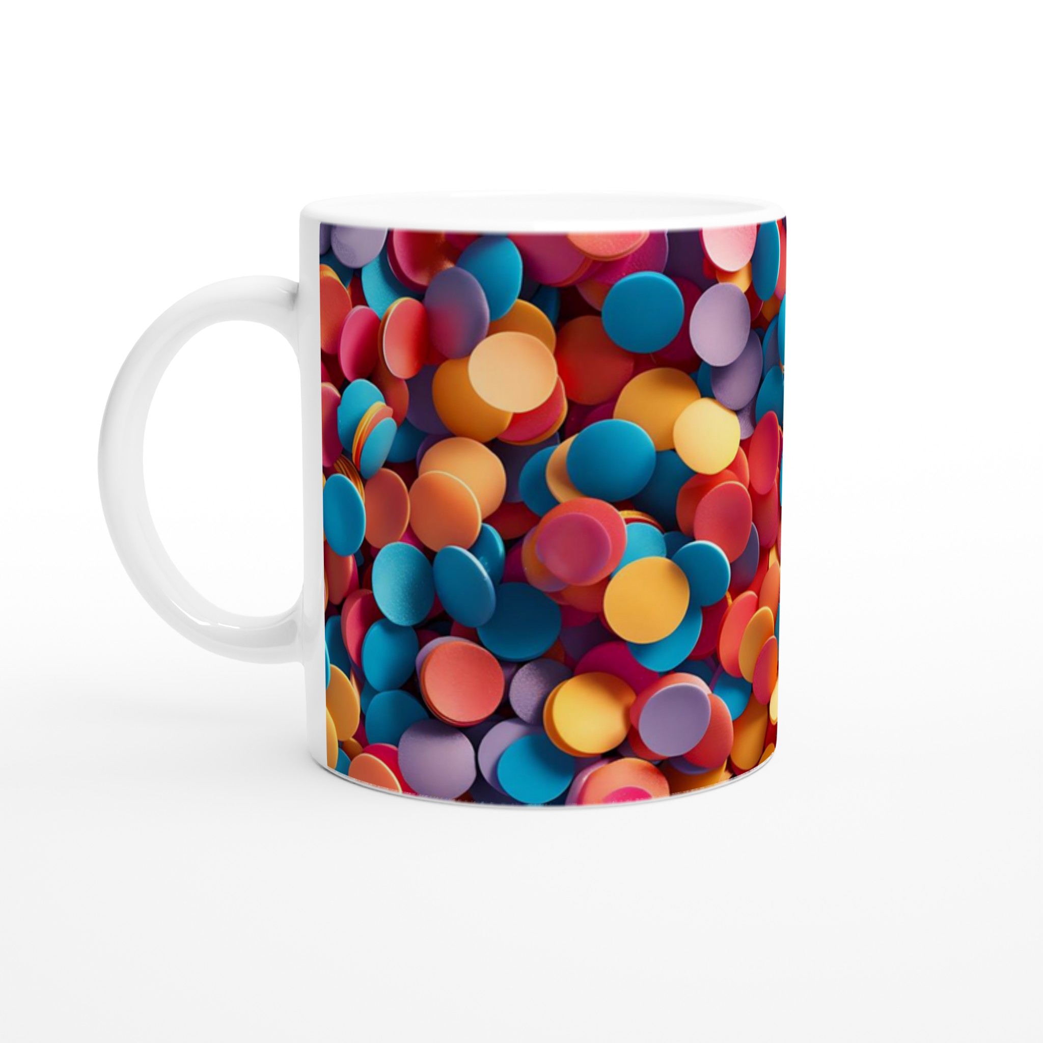 Färgsprakande 11oz Keramisk Mugg – Ge Liv Åt Dina Drycker Med En Explosion Av Glädje! 1 cbab4ef6-1b35-4e6d-8ef3-f644da97ed1b