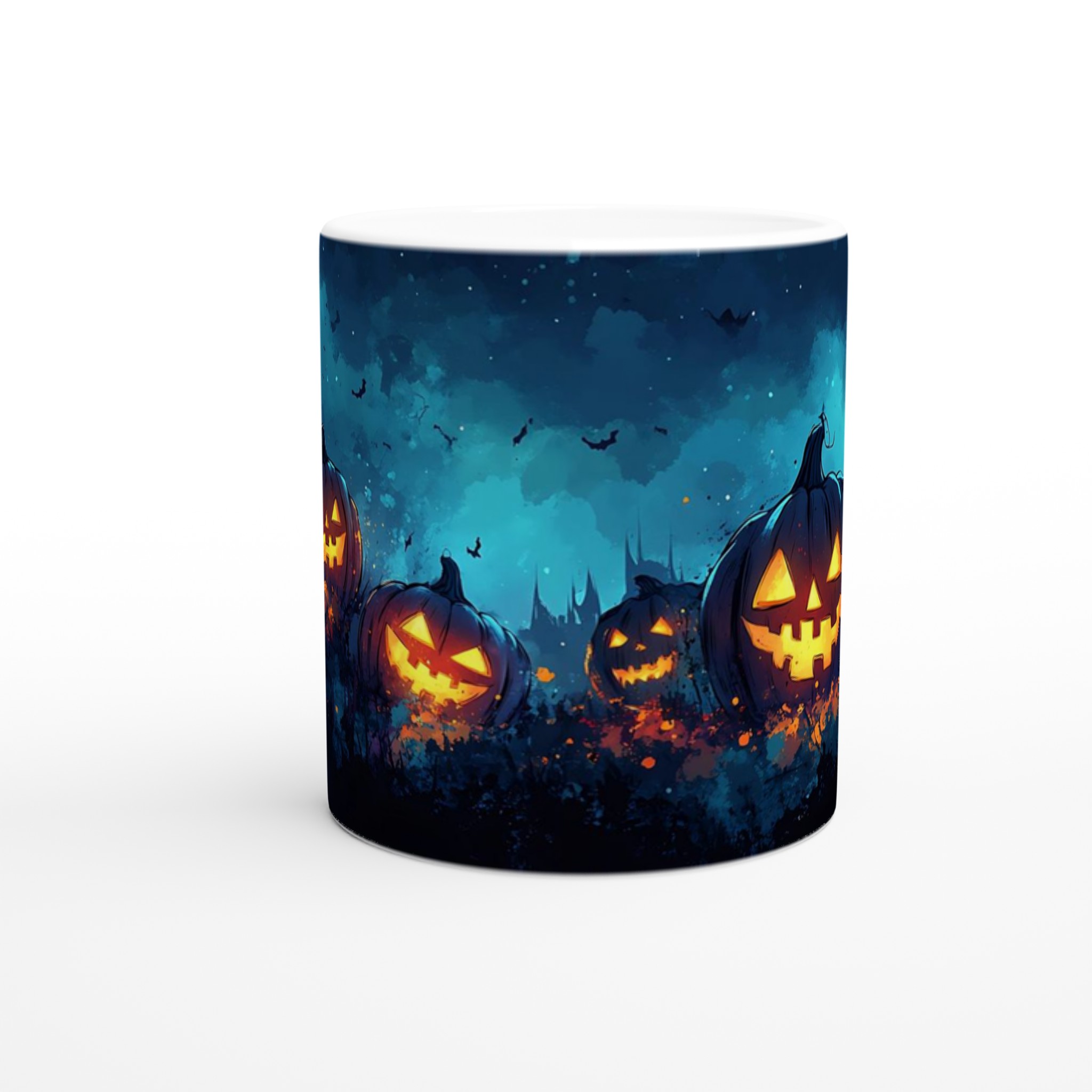 Spooky Halloween Pumpa Mugg – Levande Jack-o'-Lantern Design i Flera Färger, 11oz Keramik 8 cbd1dff1-ef13-4a85-a69d-592e6a90bf3f
