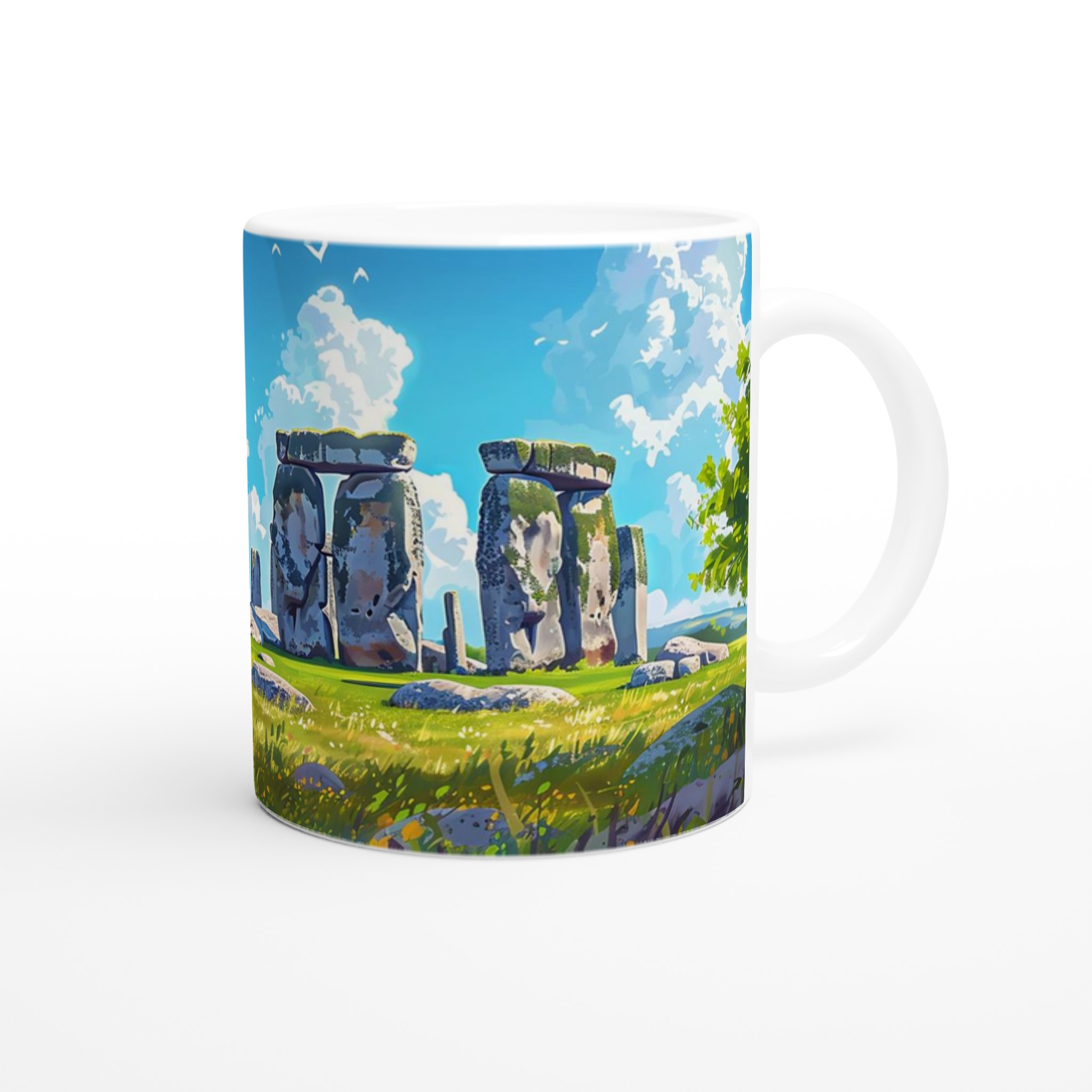 Historisk Stonehenge Keramikmugg – Din Kaffepaus till En Forntida Värld, Välj Färg! 9 cbeacfe5-b4a4-450e-83f0-c52f99115bd7