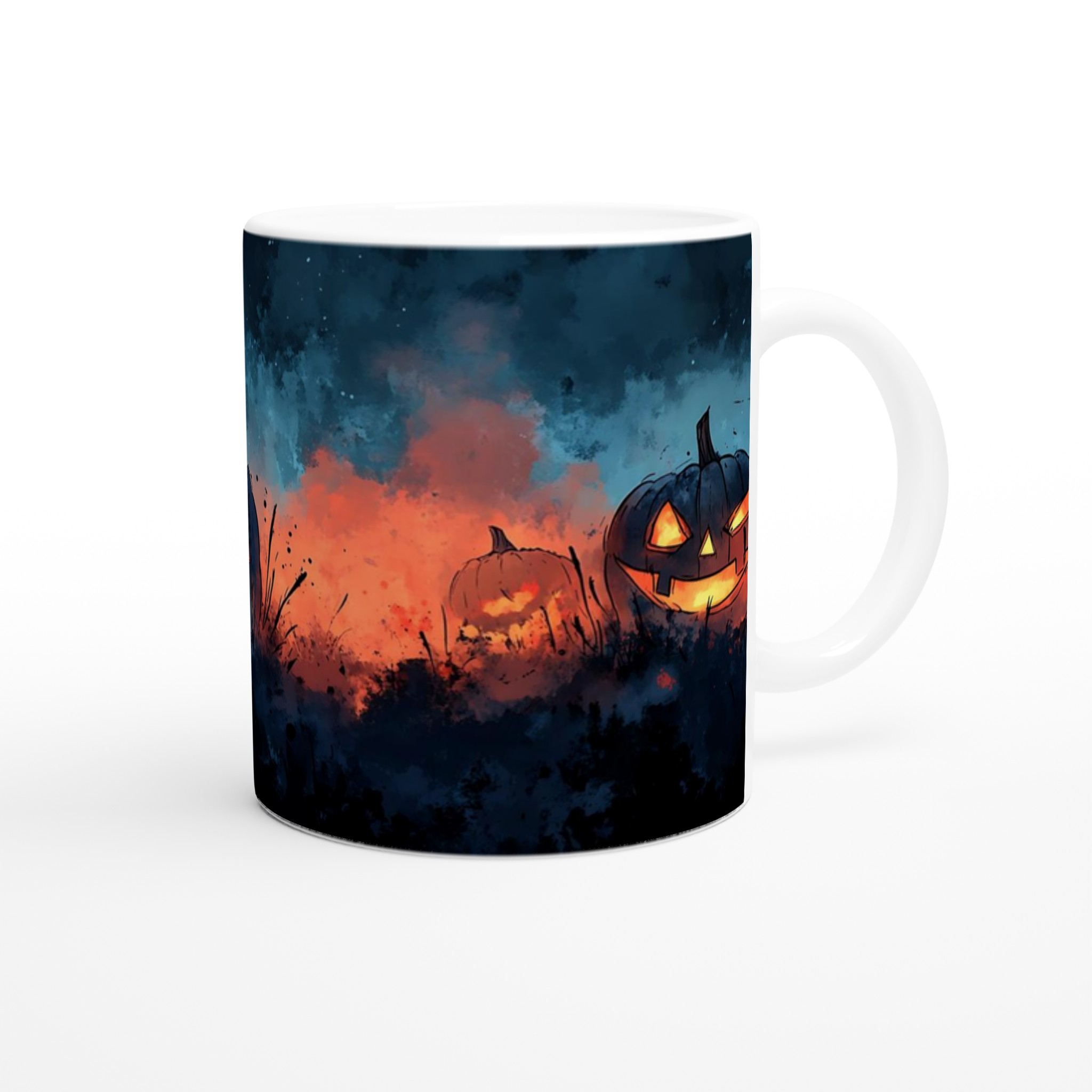 Mystisk Halloween Keramikmugg – Lysande Pumpa Design för Spöklika Stunder 9 cc3133d1-da65-4c4f-a672-9442ca82732d
