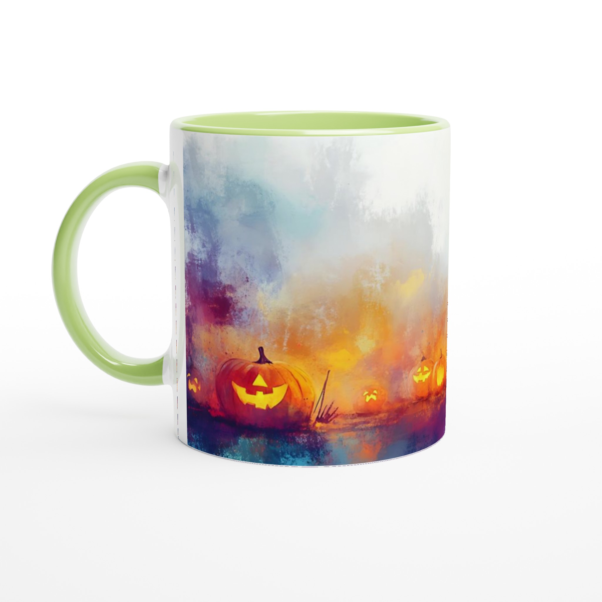 Magisk Halloween Mugg: "Pumpakungen" Keramikmugg i 7 Färger 7 cc38cfeb-c02b-4b7b-931f-6df8034c734f