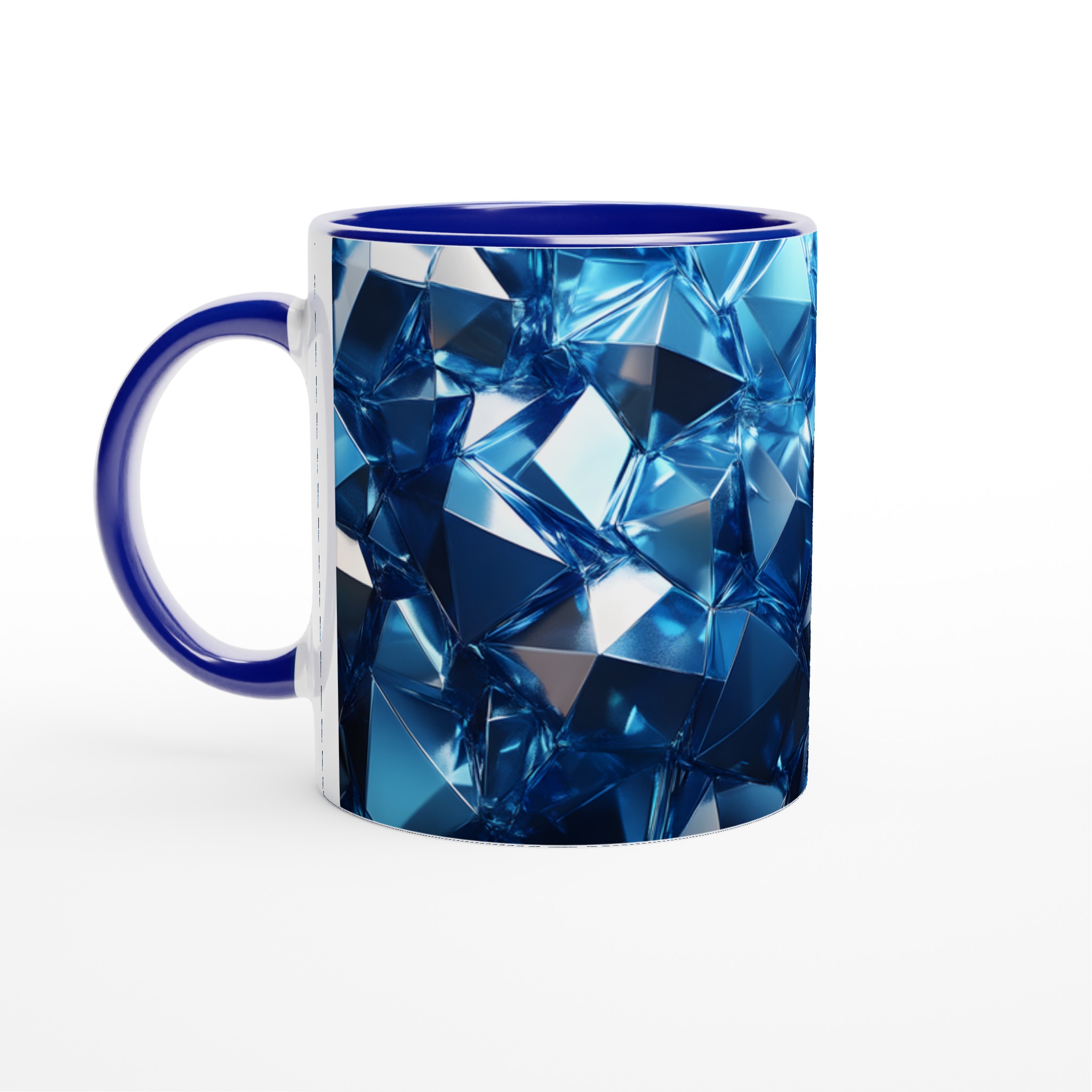 Glänsande Blå Diamantmugg - 11oz Keramikmugg i Valfri Färg för En Gnistrande Vardag 2 cc8baf86-2bad-46a6-93b6-b4a236ce4bce