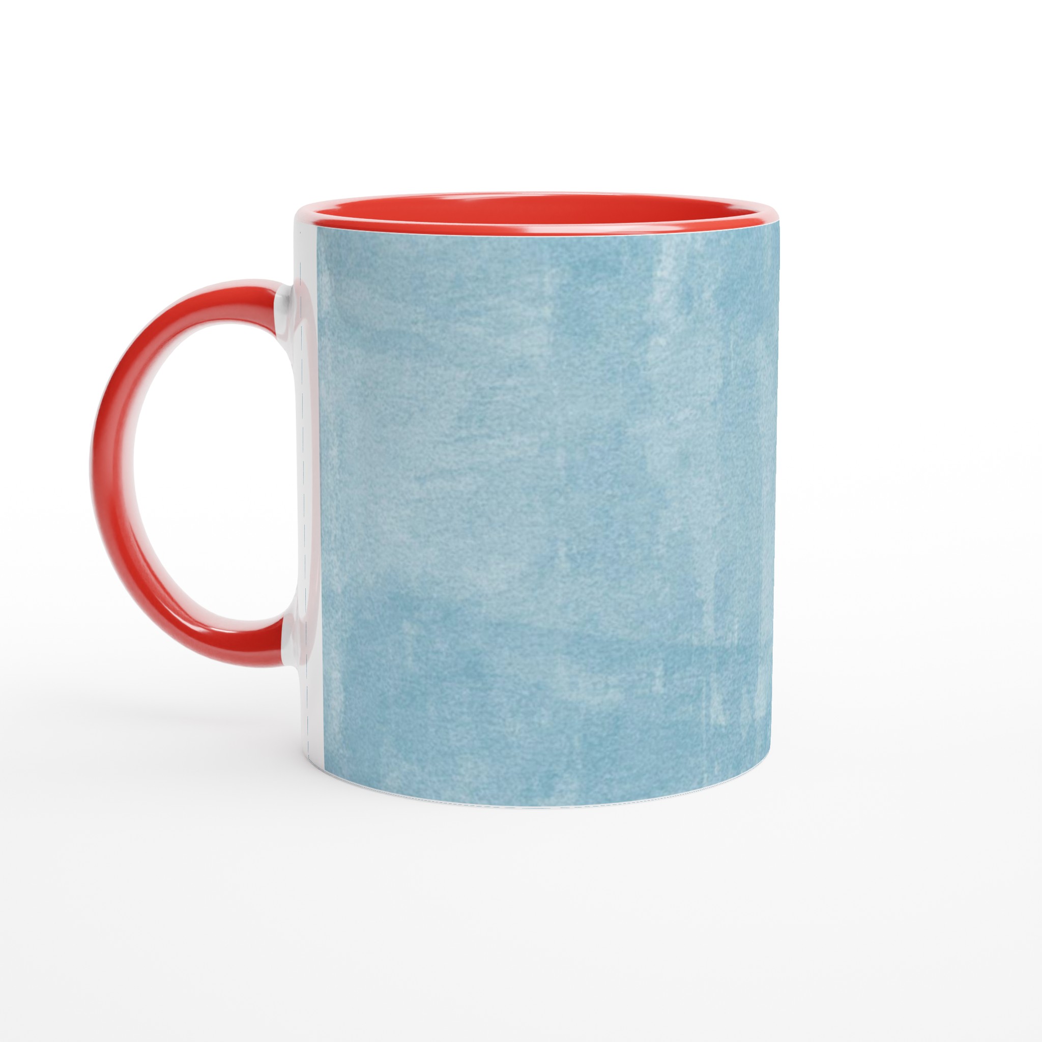Vit 11oz keramisk mugg med kaxig fiskdesign – välj din favoritfärg i sju nyanser 5 ccbfa1b2-fbf1-4218-8333-3df940d1550a