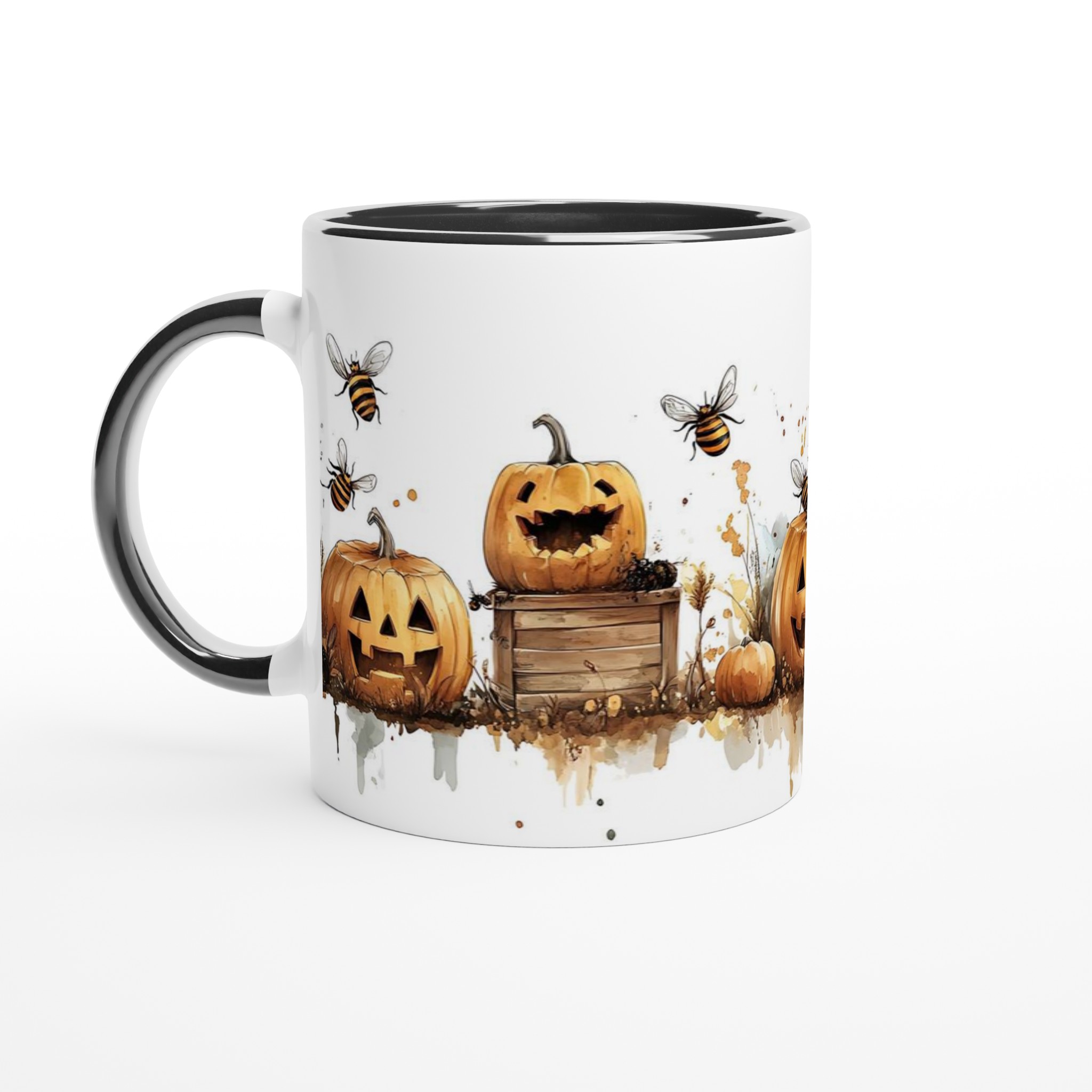 Bus eller godis? Rolig Halloween Pumpa Mugg – Välj din färg! 4 cd40ead2-a9e1-4e7d-995c-79065a0fa2b8