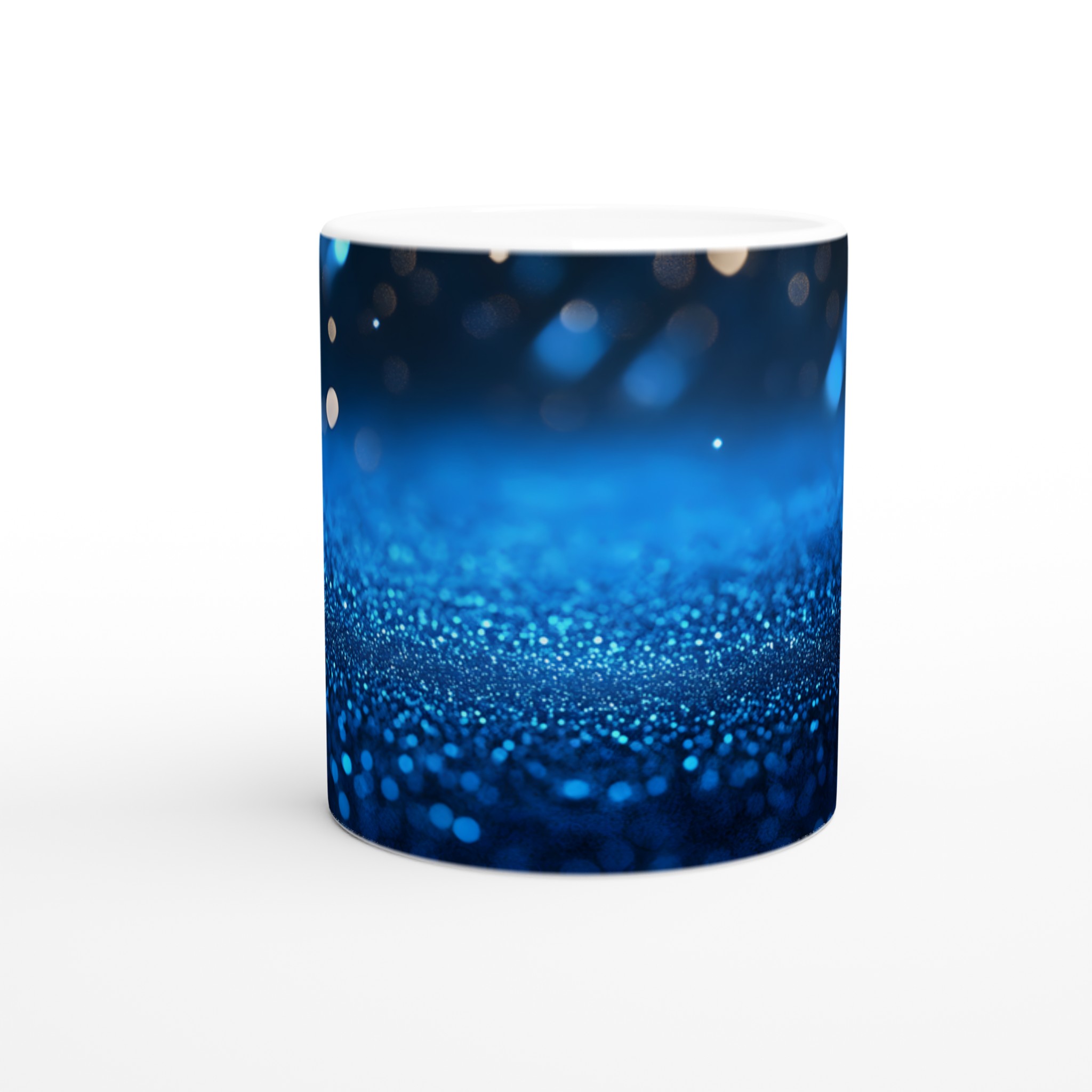 Stjärnklar Natt 11oz Keramikmugg - Blå Glittereffekt & Valfri Färg 8 cd4a5ea0-9e42-4891-9746-89bf5fc0c471