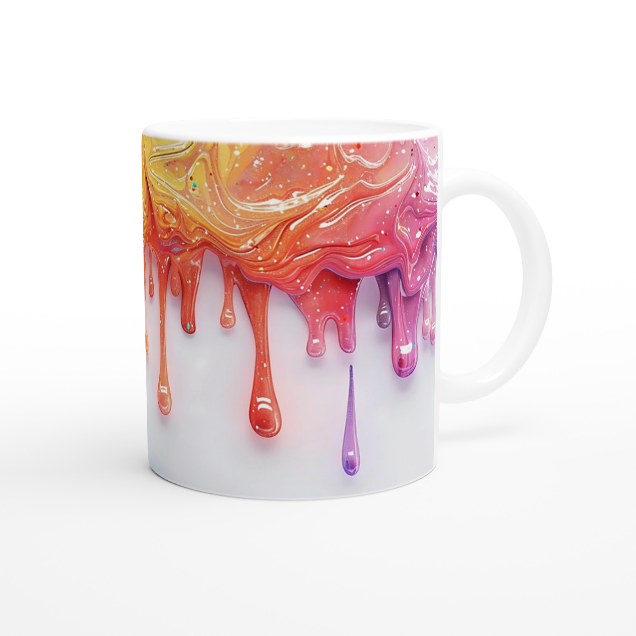 Färgsprakande 11oz keramikmugg – En Explosion av Färg & Glädje i Flera Nyanser! 9 cd8ae483-71b5-4cdc-aa9f-b9f3a81a95d5