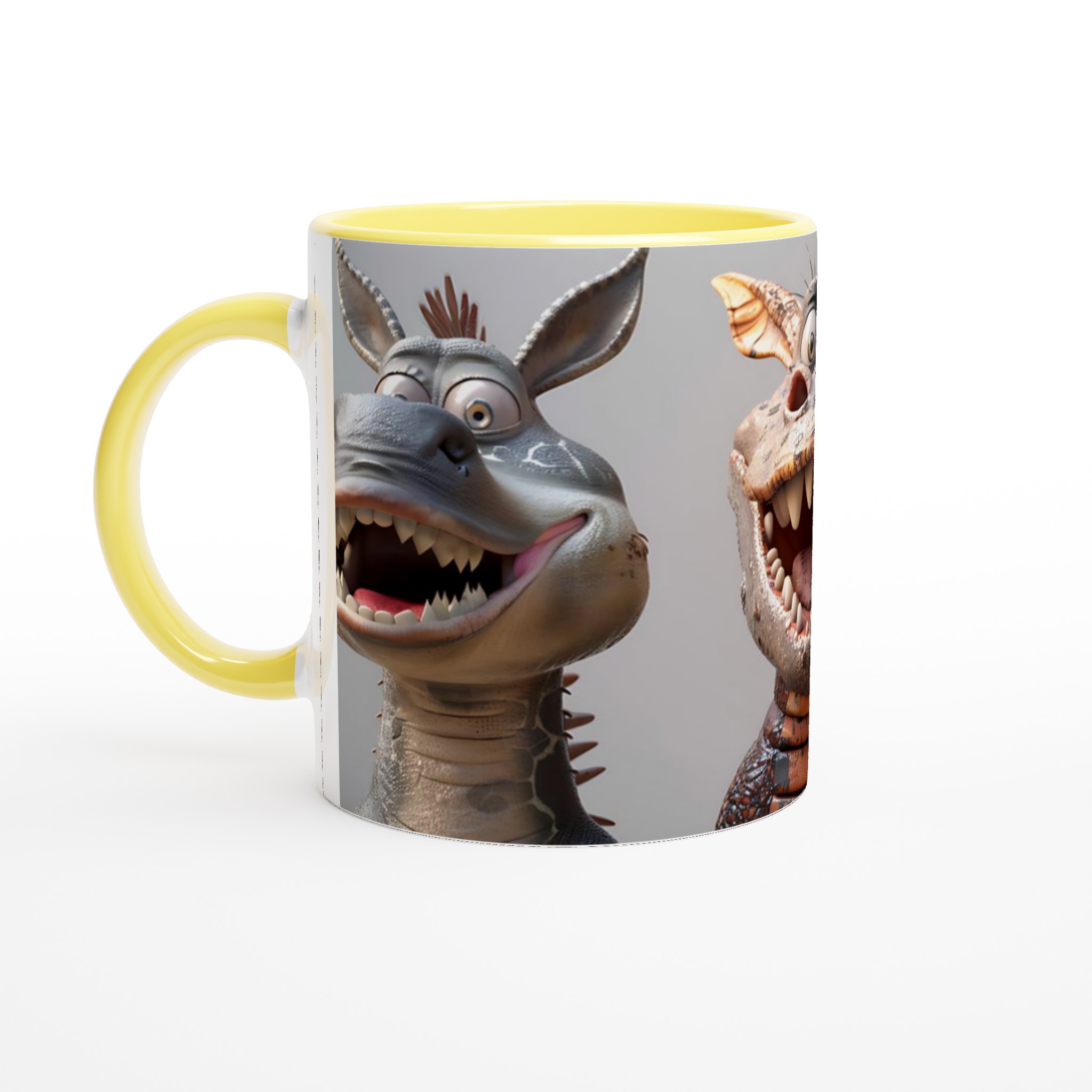 Humoristisk Monster Vänners Keramikmugg - 11oz Kul för Kaffe och Te 3 cd964aae-f2ad-4041-b736-821768c6e8c4