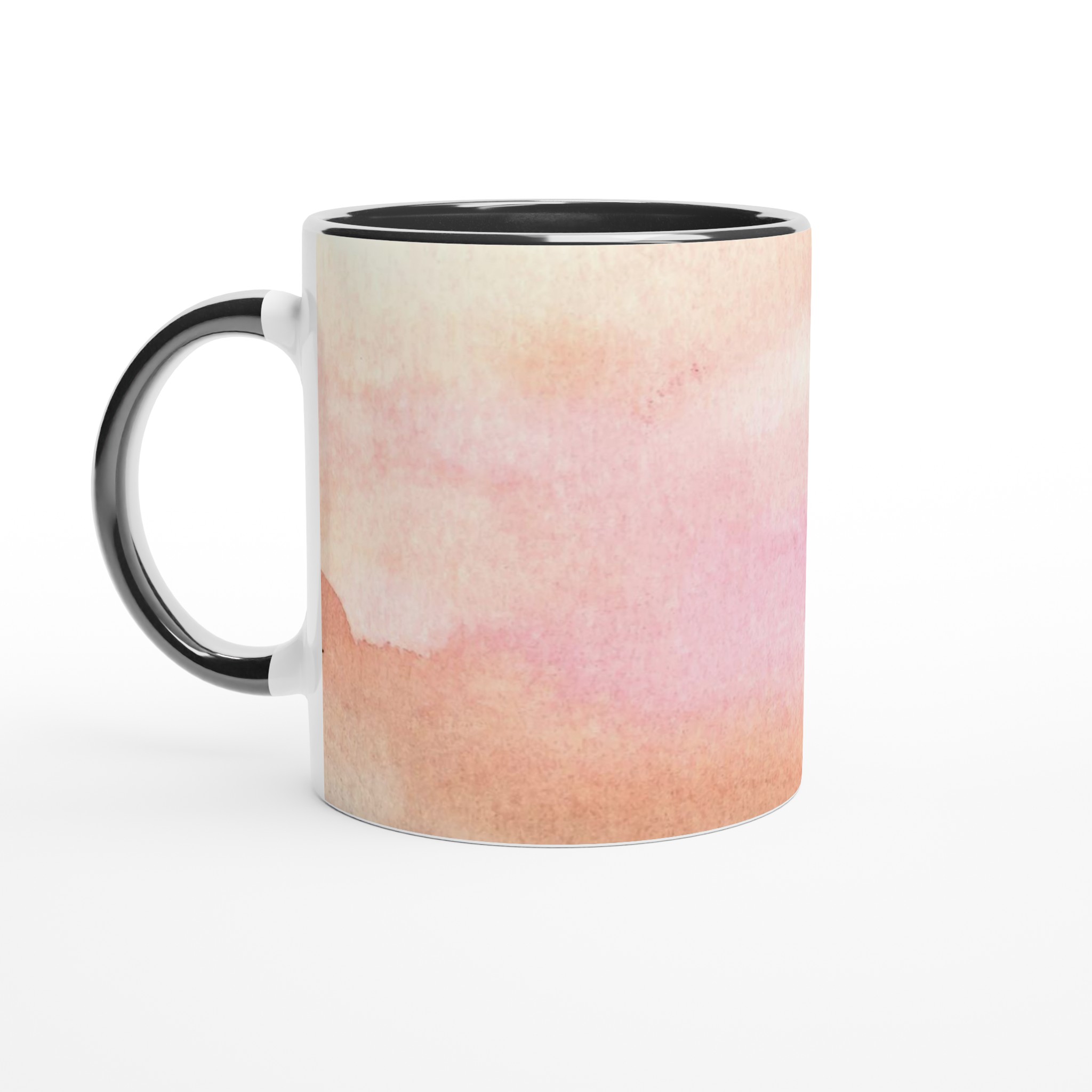 Vit 11oz keramisk mugg med mjuka akvarelltoner – välj din färg från 7 eleganta keramiknyanser 4 cdb029f4-728e-4880-9084-8279e10a5e55