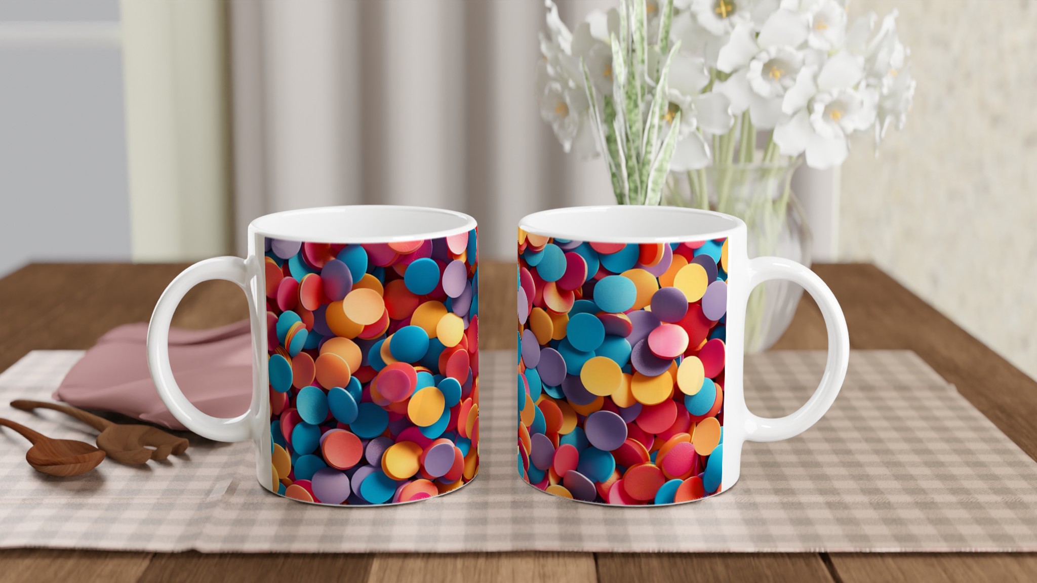 Färgsprakande 11oz Keramisk Mugg – Ge Liv Åt Dina Drycker Med En Explosion Av Glädje! 10 cdc2ce48-a536-4c02-acd7-e825f7419d2f