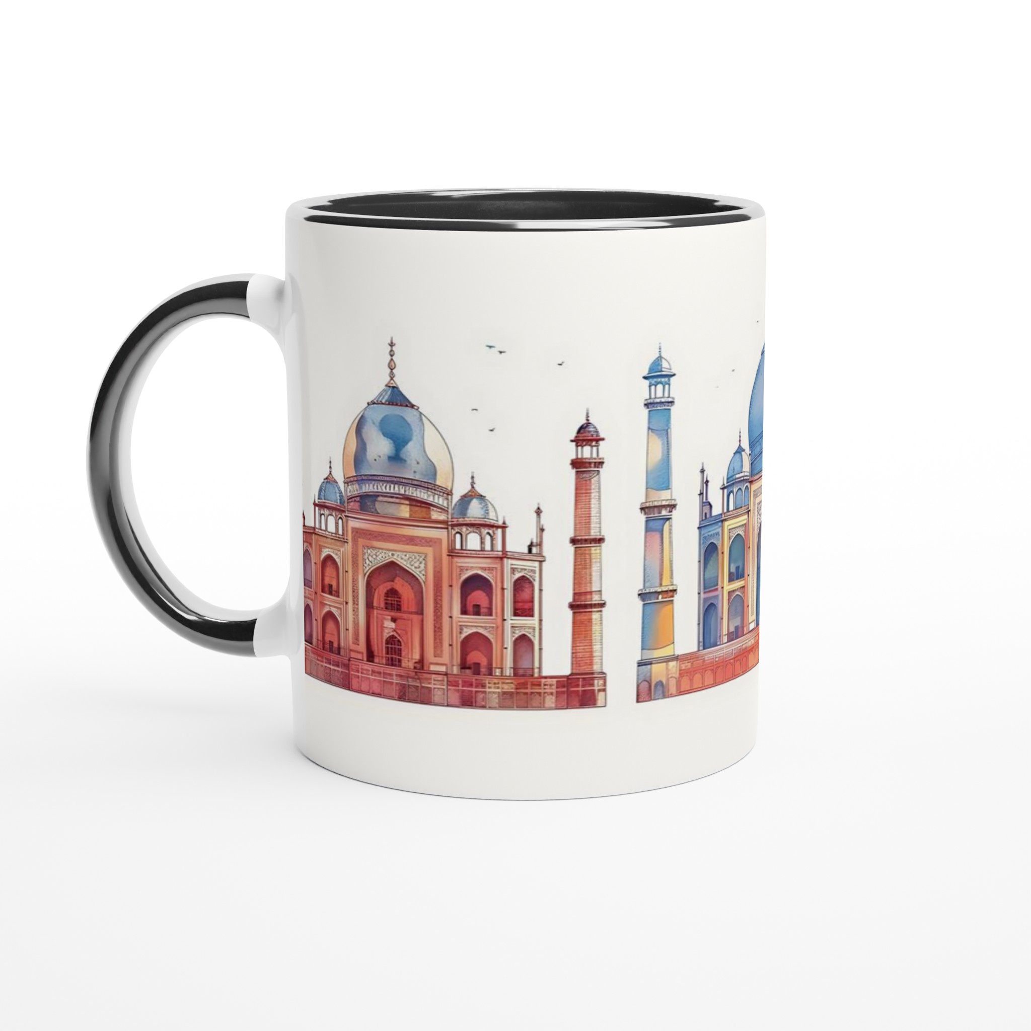 Tidlösa Tempel Konst Keramisk Mugg – Inspirerad av Indisk Arkitektur 4 cdcb831a-11cd-4a69-878d-1f164d5cd7a8
