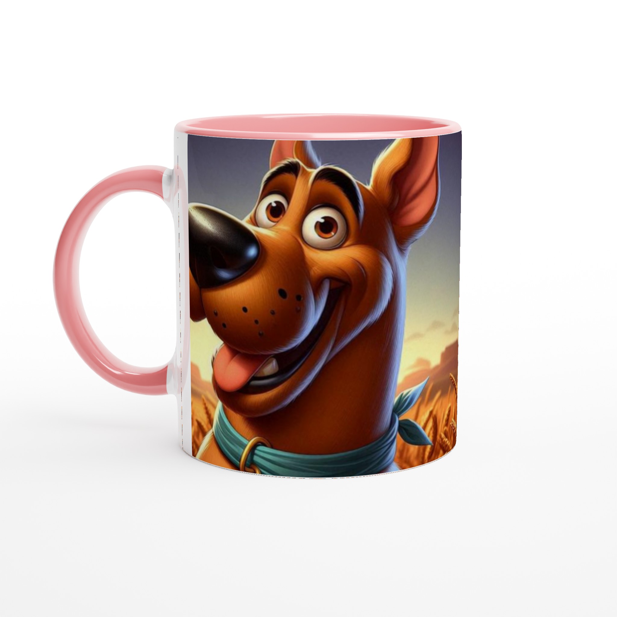 Ceramic Mug with Cheerful Cartoon Dog – Choose Your Favorite Color 6 cdd9a529-48f0-4c68-b3fe-33c93f9d4638