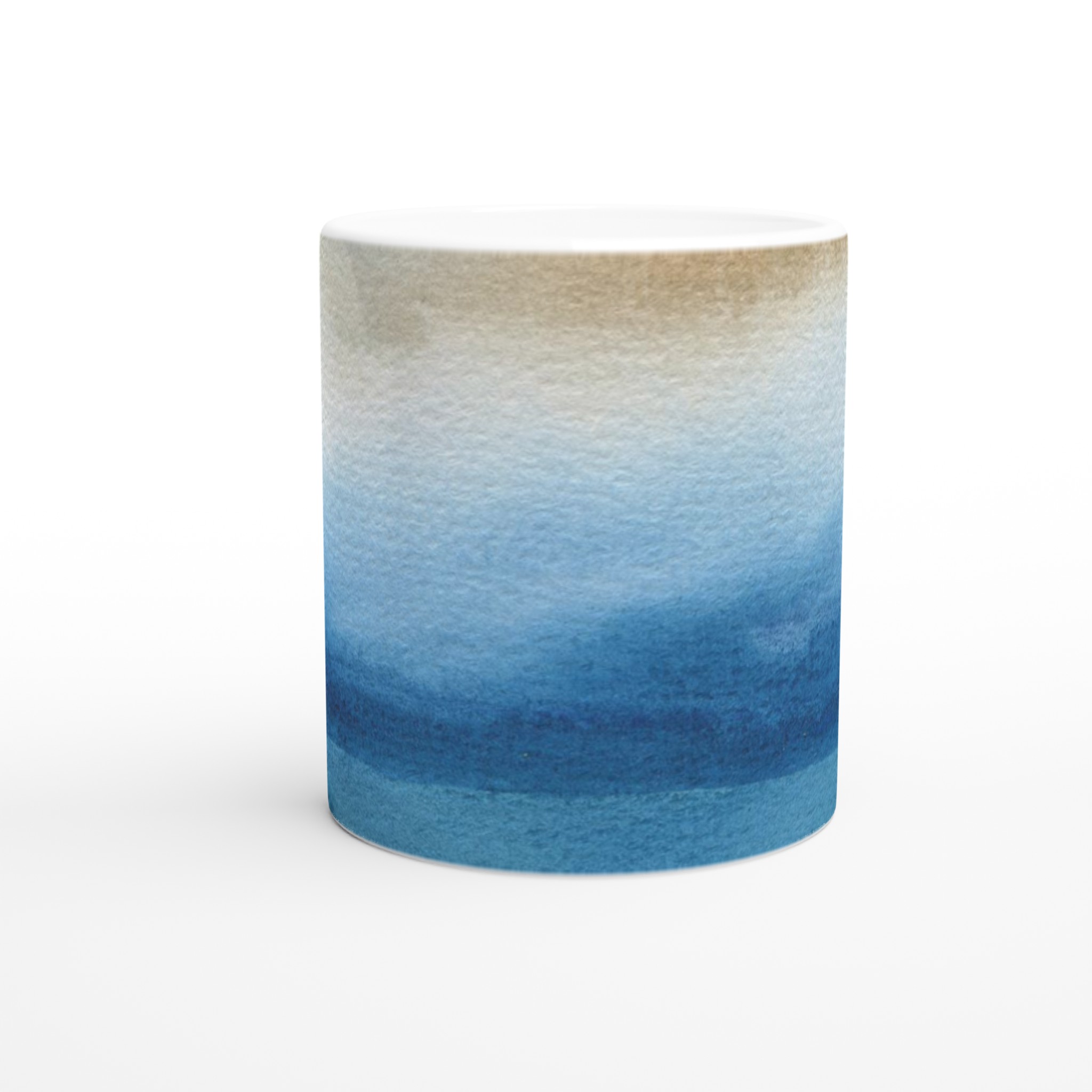 Elegant Vit 11oz Keramisk Mugg med Havsblå Akvarellkänsla 8 cde6d2c5-85b8-4cf6-a02f-a91513aef9fe