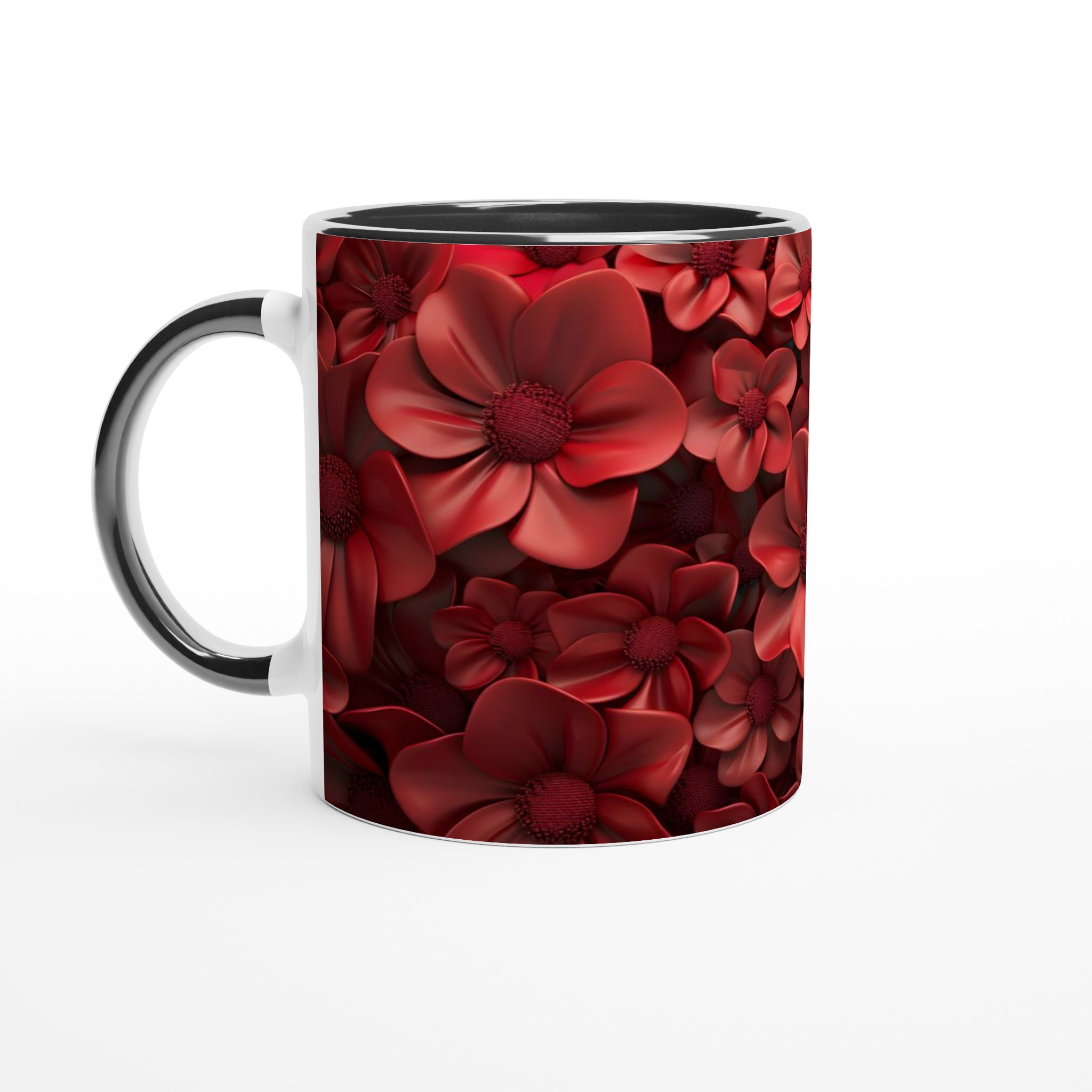 Lyxig Blomsterdröm Keramikmugg – Välj bland 7 Strålande Färger! 4 ce864590-600c-4d64-a7a6-21cb6f788a8f