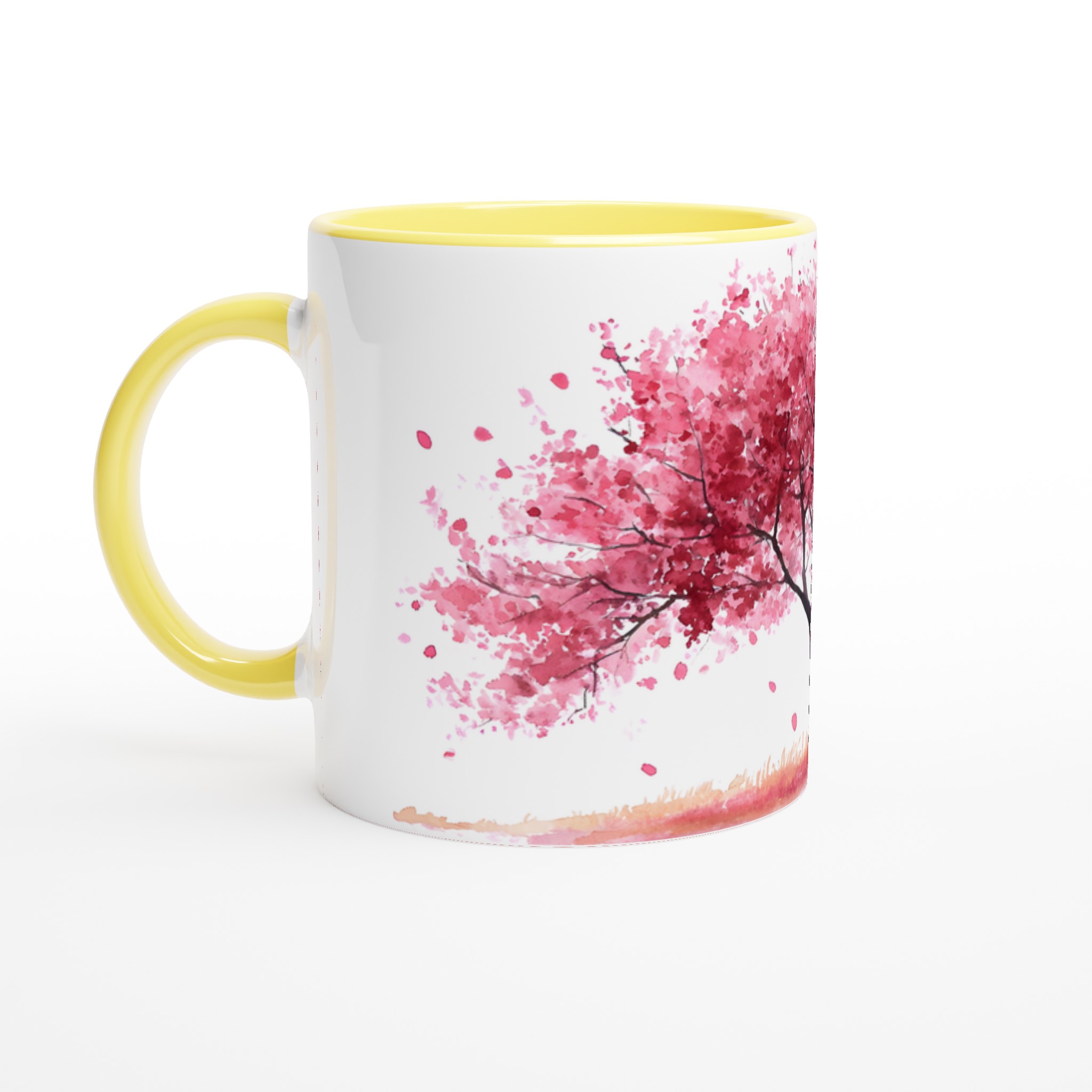 Körsbärsträd Akvarell 11oz Keramisk Mugg – Välj din färg 3 cf1887e6-9a1b-4c6a-ad10-ec84fc1a218c