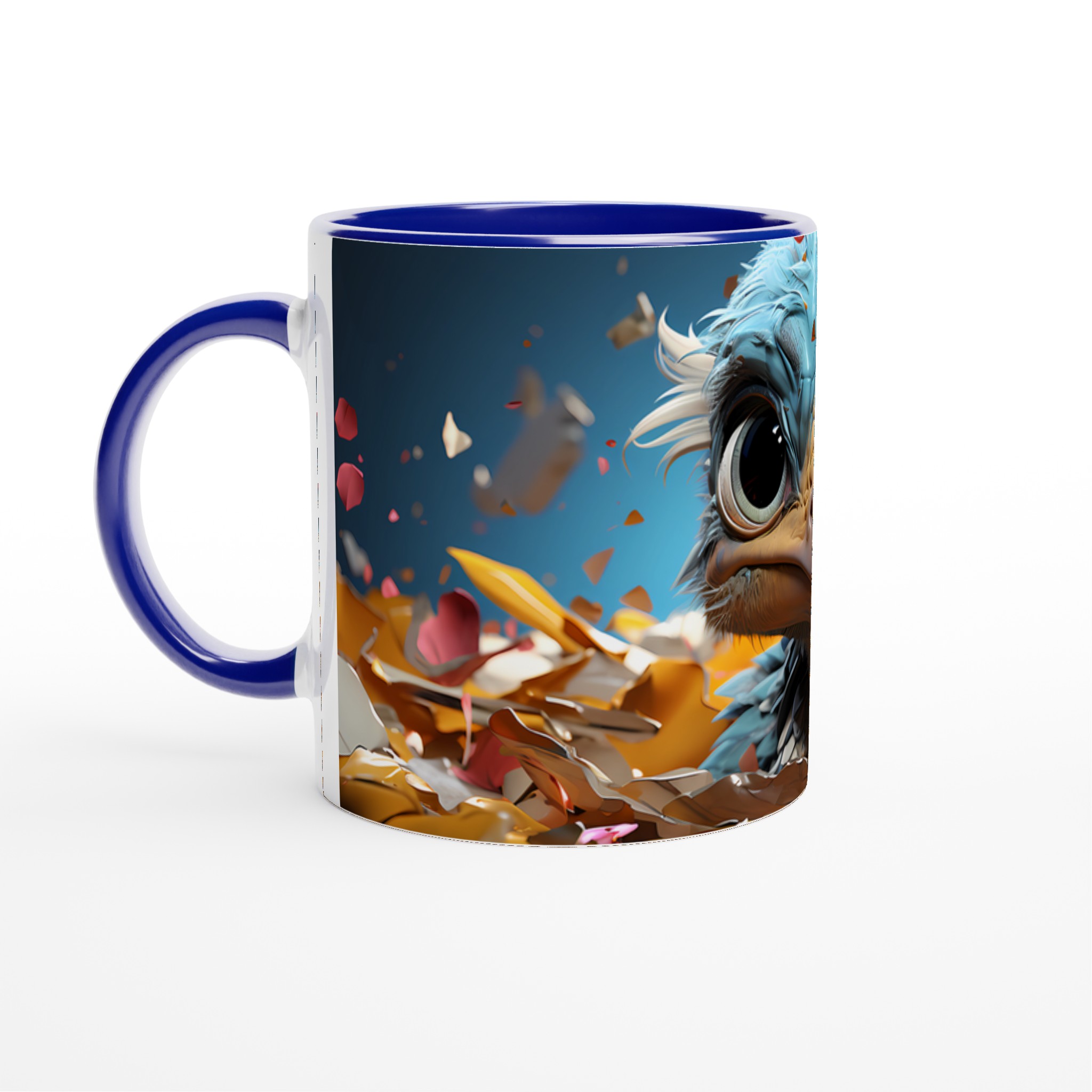 Charming Fågelunge Mug | Söta Ögon & Ljusa Färger i Keramik – Välj Din Favoritfärg! 2 cf2e36b1-8136-4962-b566-dadd742c270a