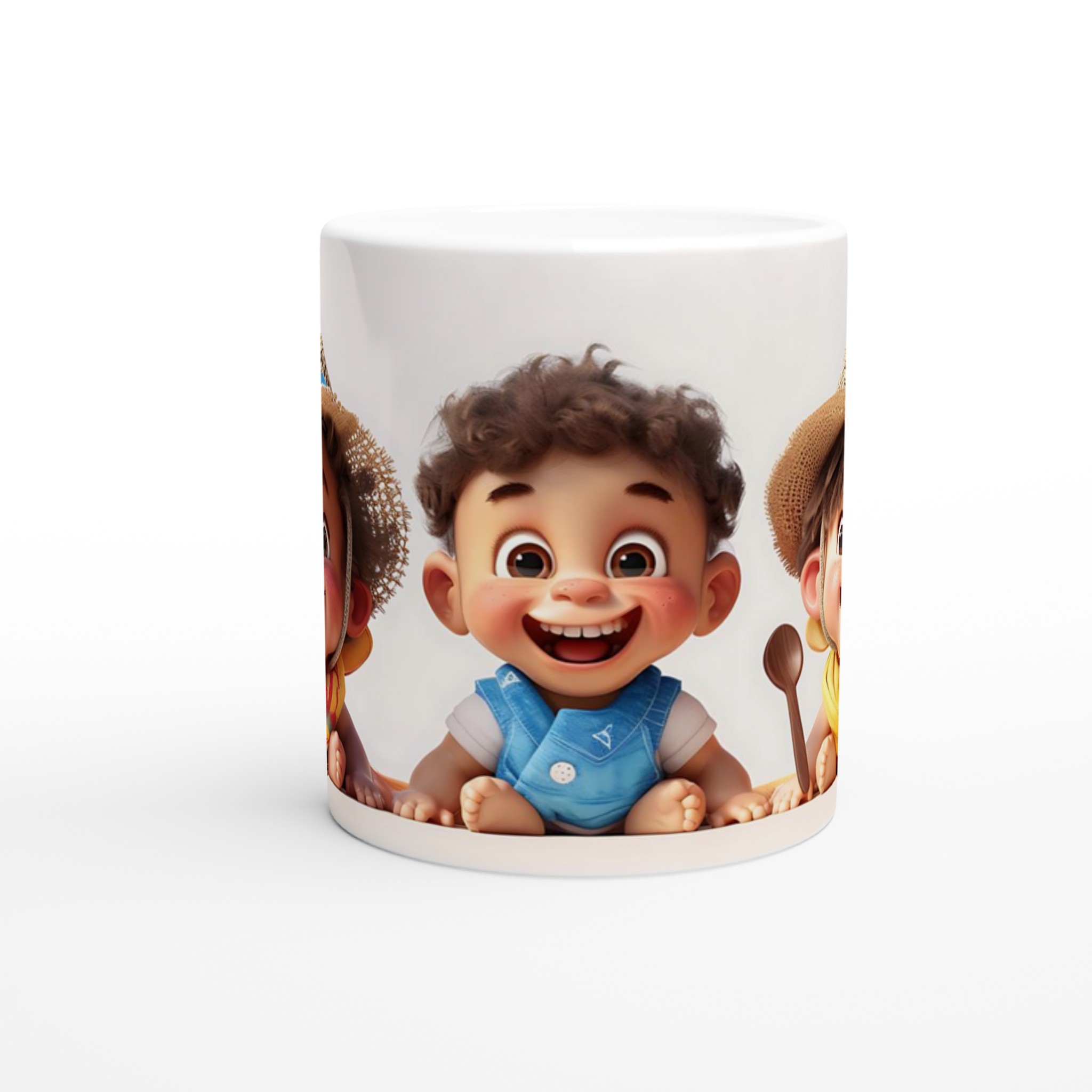 Glada Babysar Keramikmugg - Skräddarsydd för Ditt Barnrum eller Som Present 8 cf37b1d4-5750-4a62-b54f-0461097dc8c9