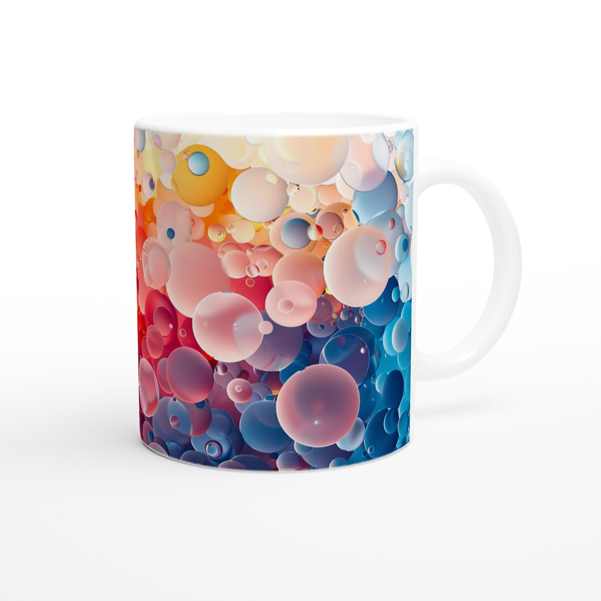 Abstrakt Bubbel Keramikmugg - 11oz, Välj Bland 7 Färgstarka Nyanser för Din Perfekta Kaffestund 9 cf595dd1-36ee-414a-9540-04532f4137dd