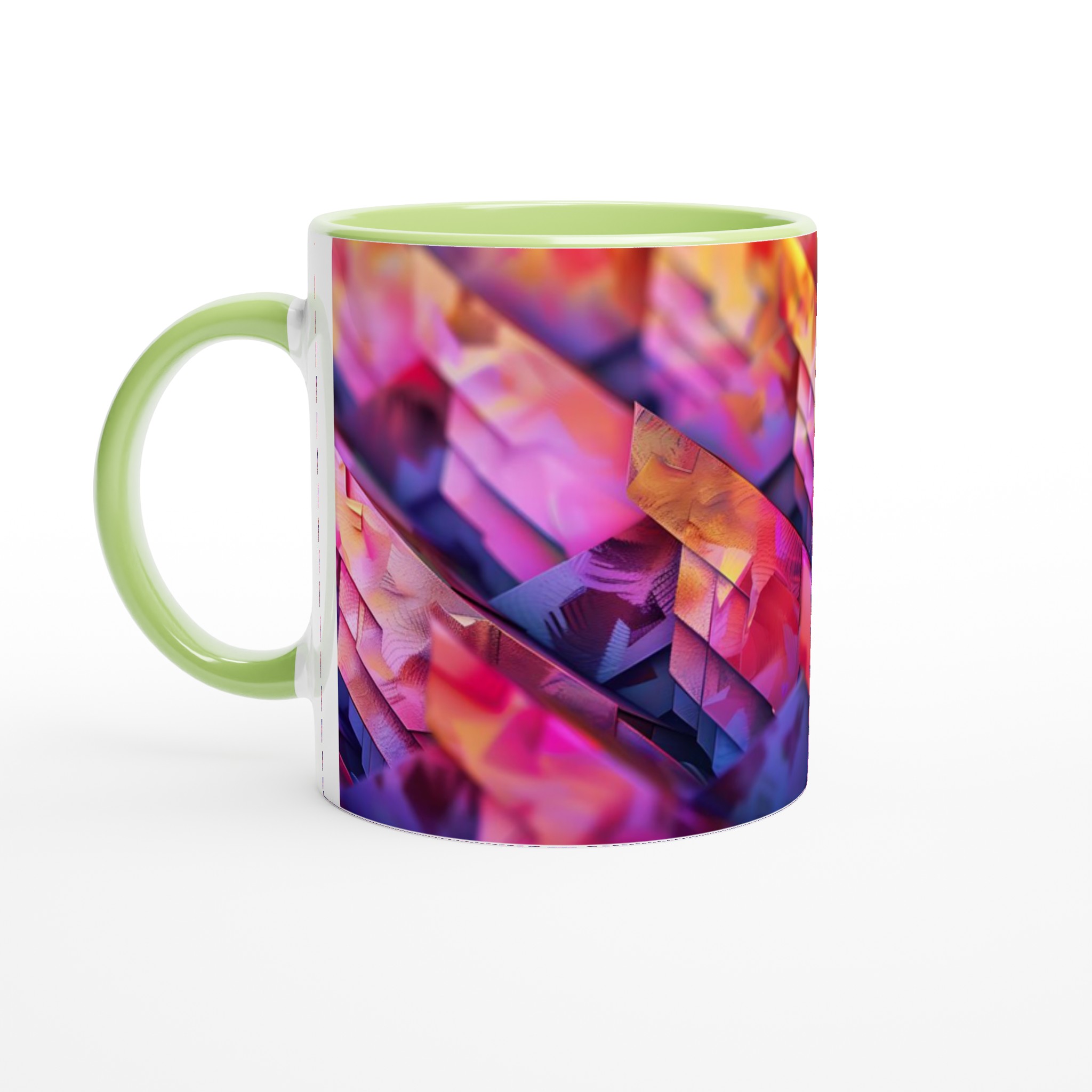 Abstrakt Mosaik Keramisk Mugg – Konstfull Design i Väljbara Färger, 11oz 7 cfa04b4b-7024-4956-9ed0-9cd75d34fc61