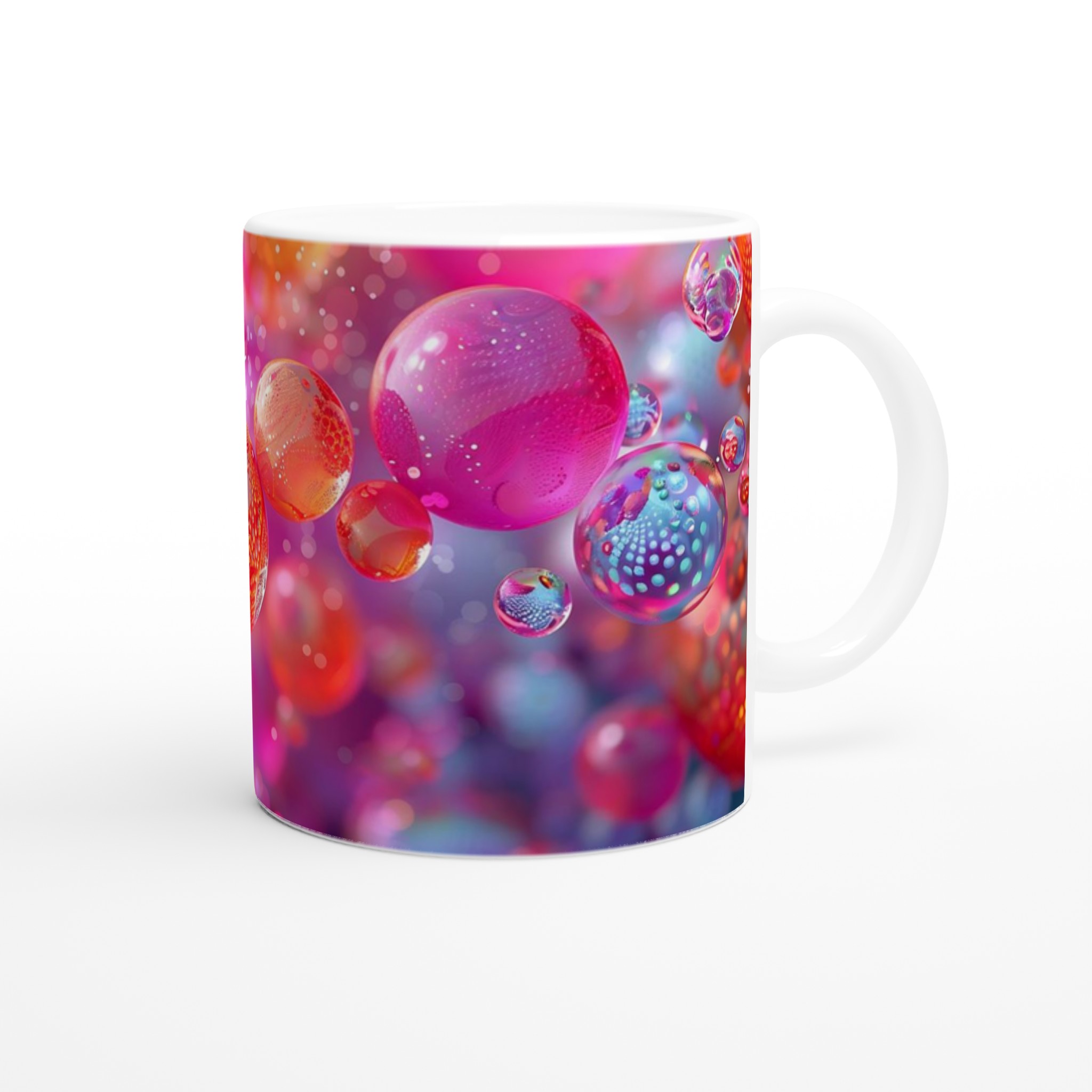 Abstrakt Bubbel Explosion Keramikmugg – 11 oz i ditt val av sju livfulla färger 9 cfb0c222-23d8-4ea6-bdce-b72b8801e9c1