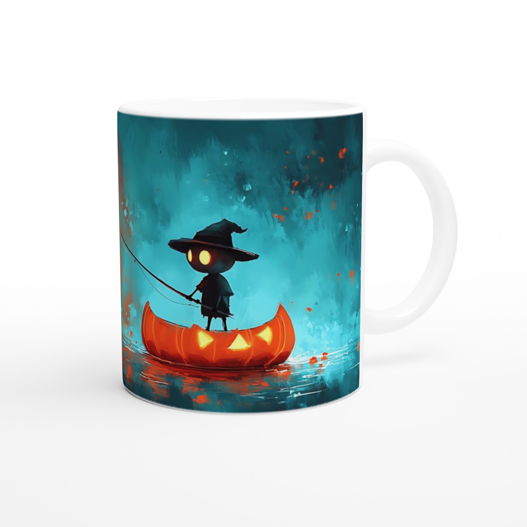 Magisk Nattfiske Mugg – Mystisk Halloween Konst i Premium Keramik 9 cfcaa4d6-5f93-4503-8762-9a466aee9628