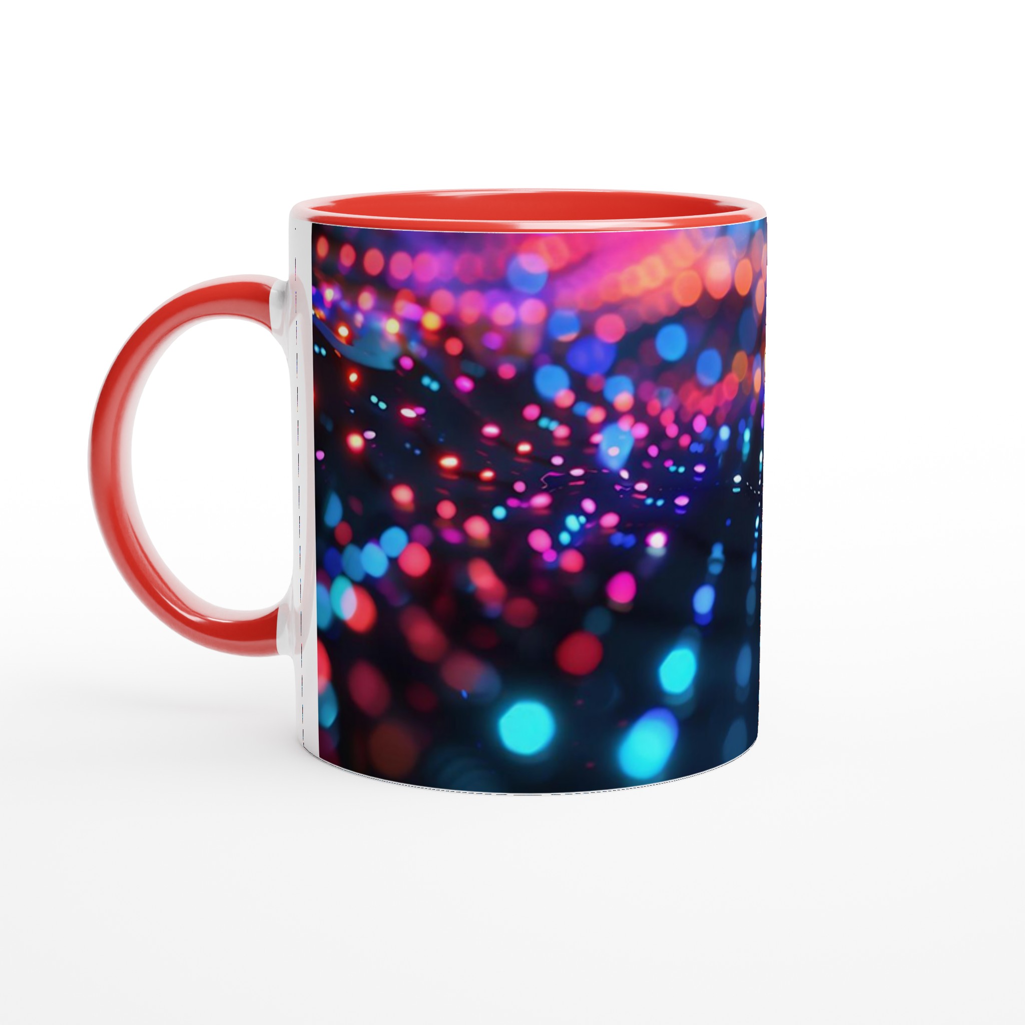 Neon Glow 11oz Keramisk Mugg – Färgglad Abstrakt Design i Din Valfria Färg 5 cfe27ebc-97d6-4c78-95e1-877133228ea3