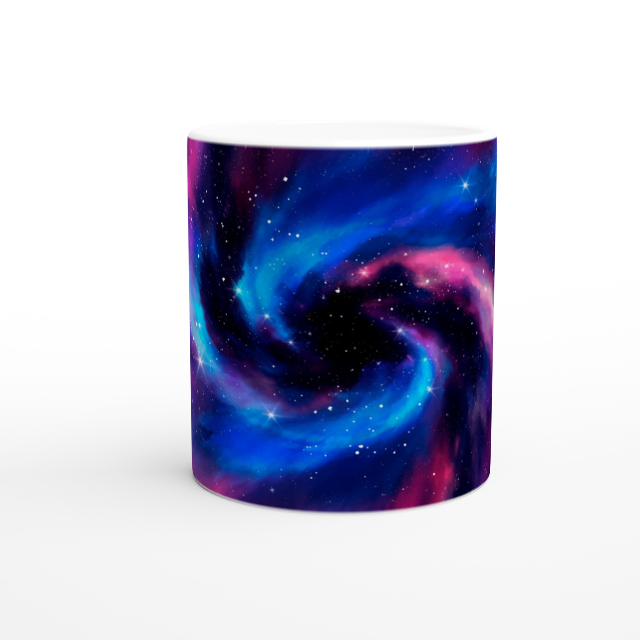 Vit 11oz keramisk mugg med galaxtema – välj din favoritfärg och förvandla din kaffestund 8 d00263b5-3552-4f19-b6ab-bab434598170
