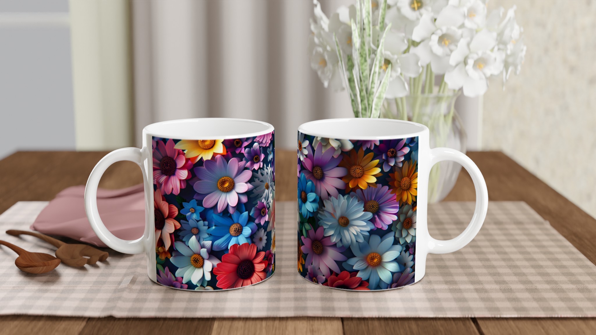 Blommande Färgexplosion Keramikmugg – Din 11oz Favorit i Flera Nyanser för Livfulla Stunder 10 d05dcb0b-02e7-47ff-a044-f413be084195