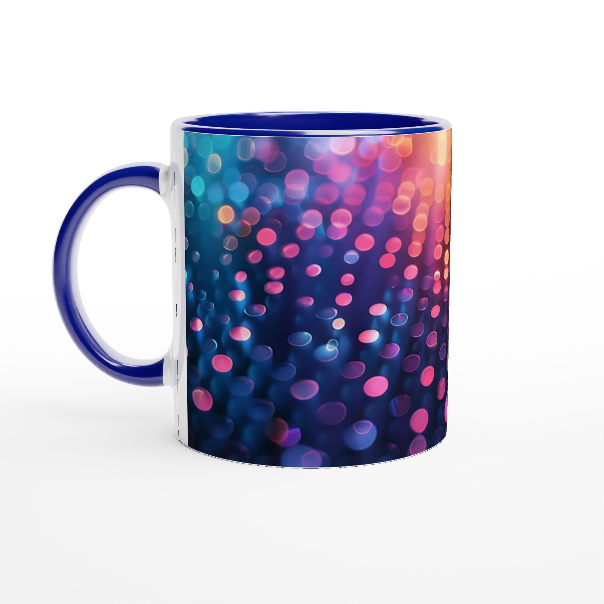 Abstrakt Festival Nattmugg – 11oz Keramikmugg i ditt Val av Sju Livfulla Färger 2 d06a0519-27ad-4851-a4fb-37c181296fba
