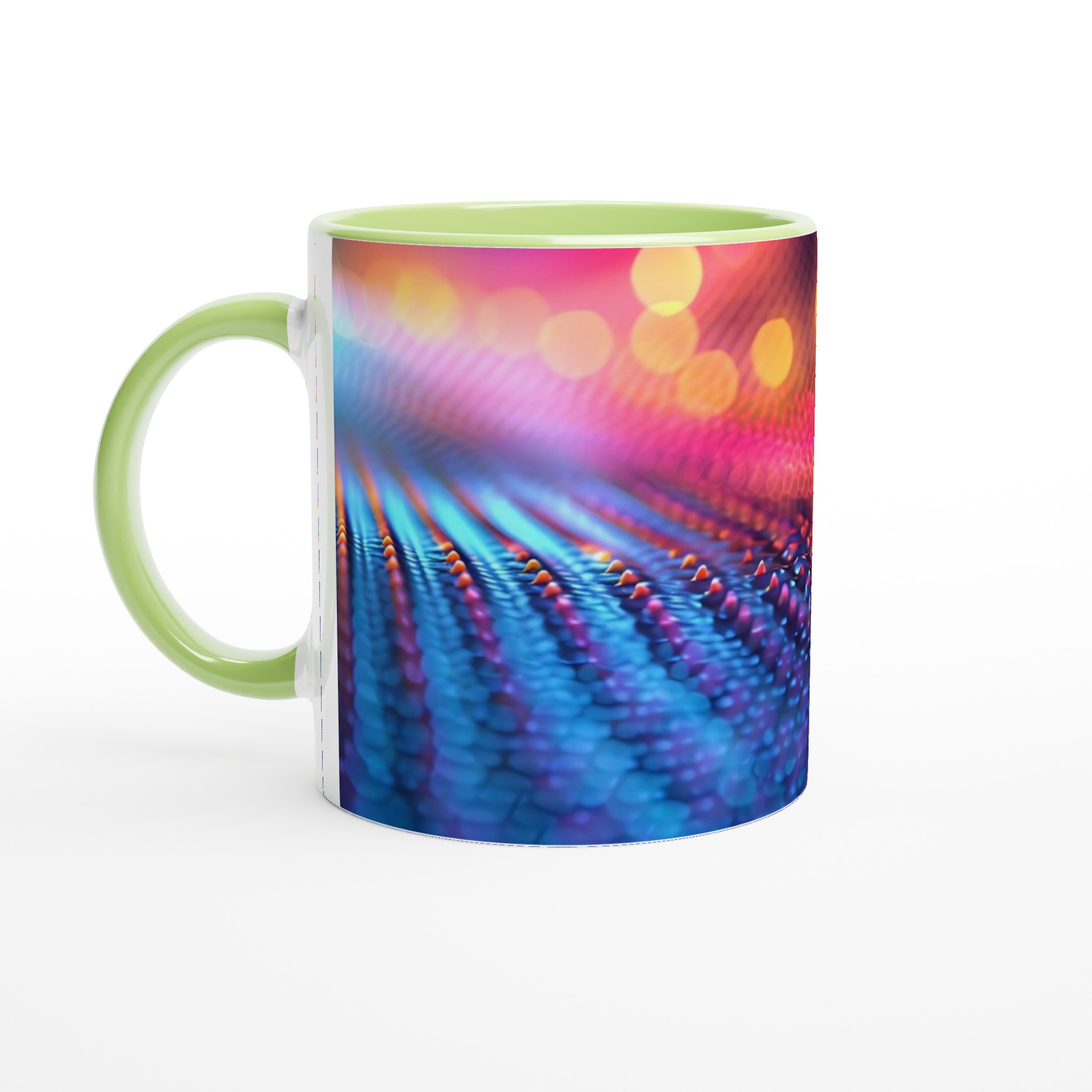 Neon Vibe Keramisk Mugg – 11 oz i Livfulla Färger för Din Dagliga Kaffeupplevelse 7 d0888f31-61fd-4a5e-ab82-36961c3fee0e