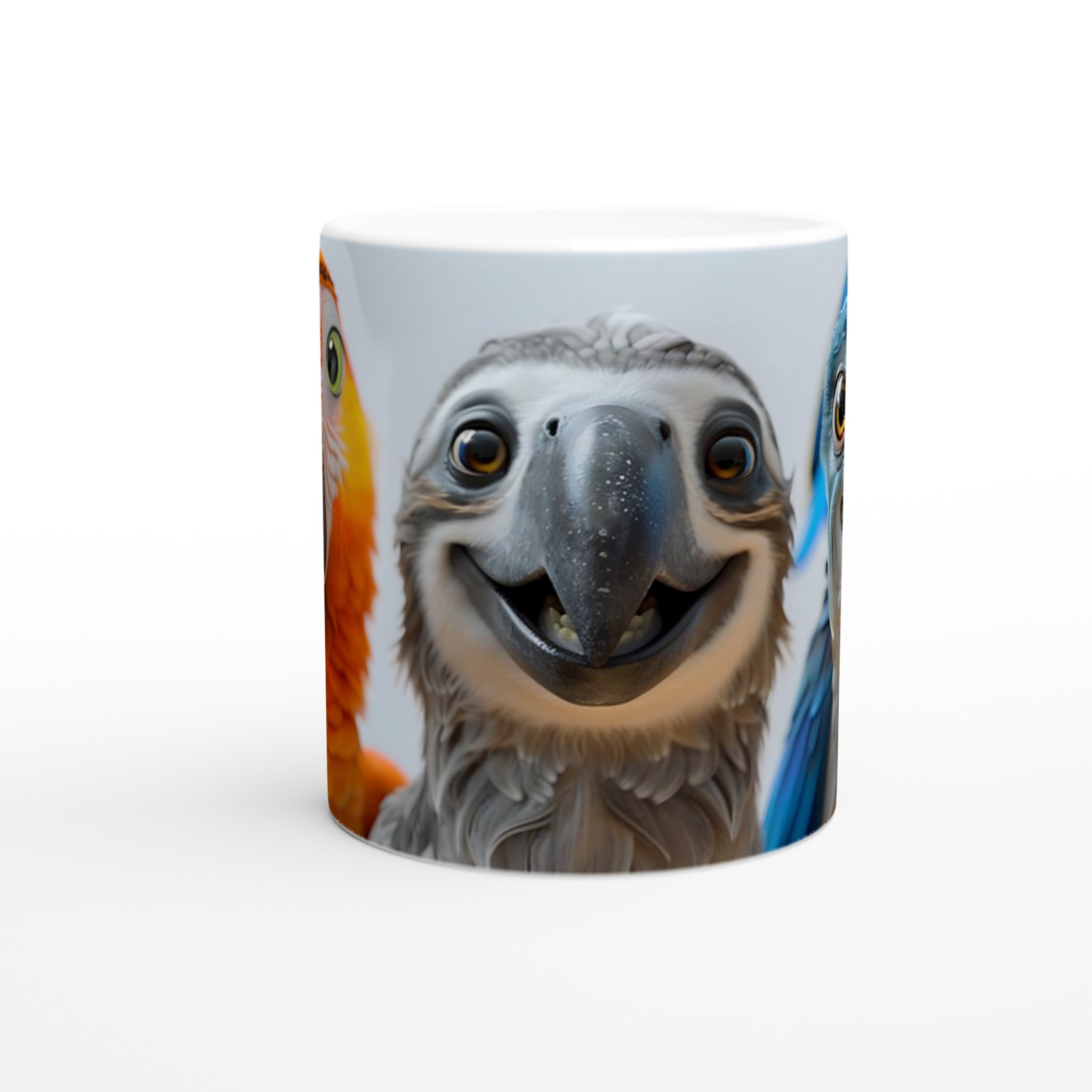 Glad Djurvänner Keramikmugg - Charmig 11oz Kaffemugg i Olika Färger 8 d1107435-2411-4271-9d78-84b5d48c163d