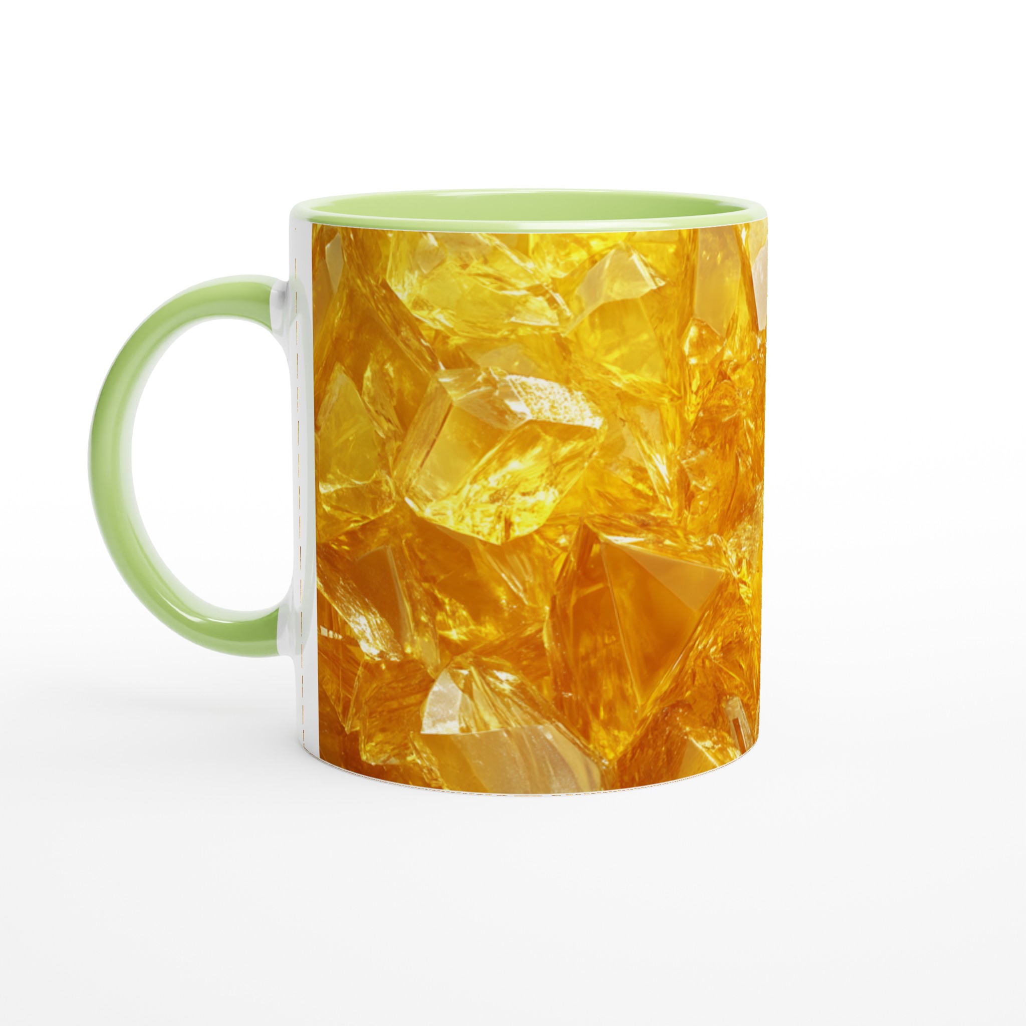 Guldglänsande 11oz Keramisk Mugg – Strålande Tryck i Ditt Val av Färgstarka Nyanser 7 d118069a-9e69-4576-81ce-a9dc877f8686