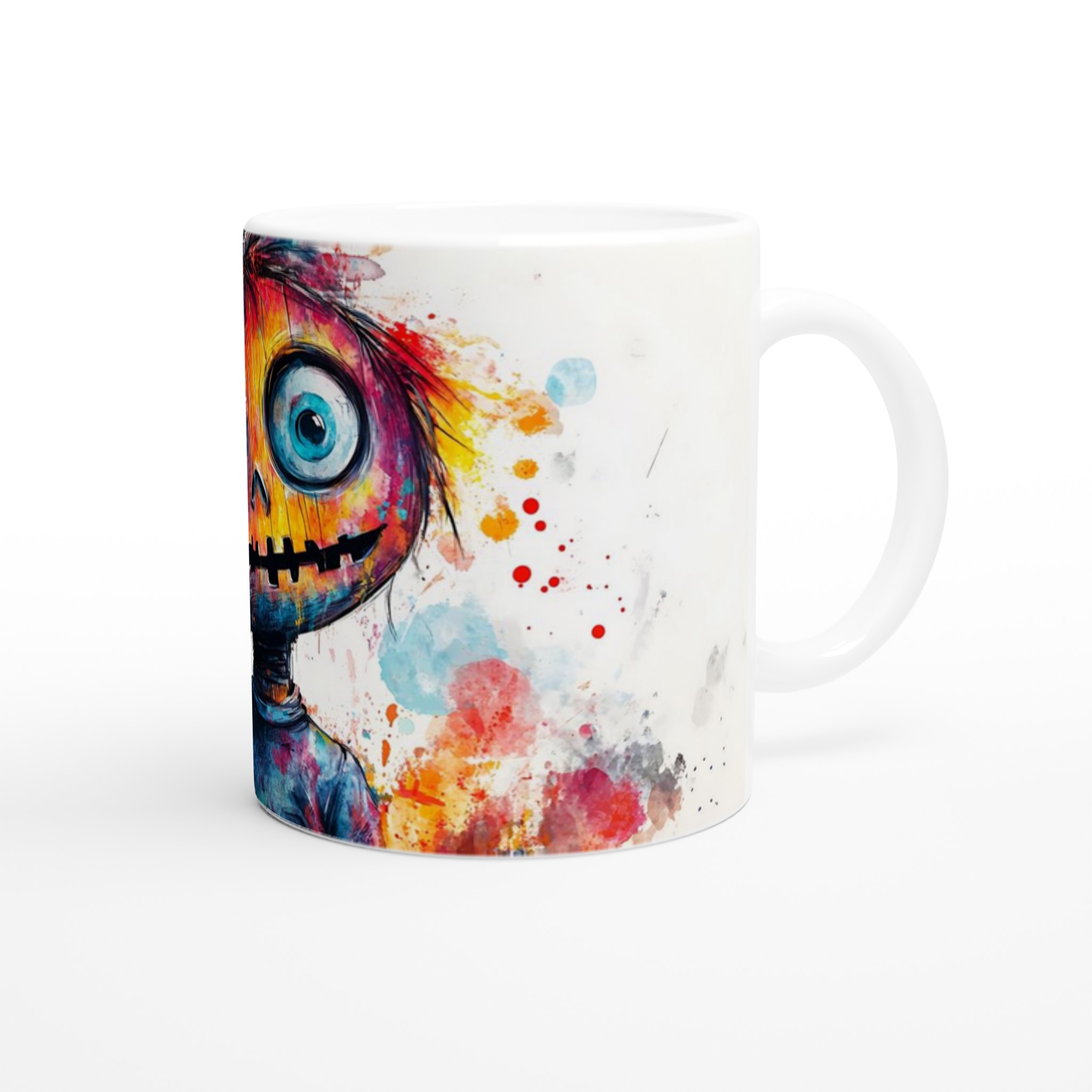 Färgsprakande Monster Keramikmugg - 11oz Kul Design i Flera Färger 9 d14b0ea0-ff9b-4008-82b6-462df989317f