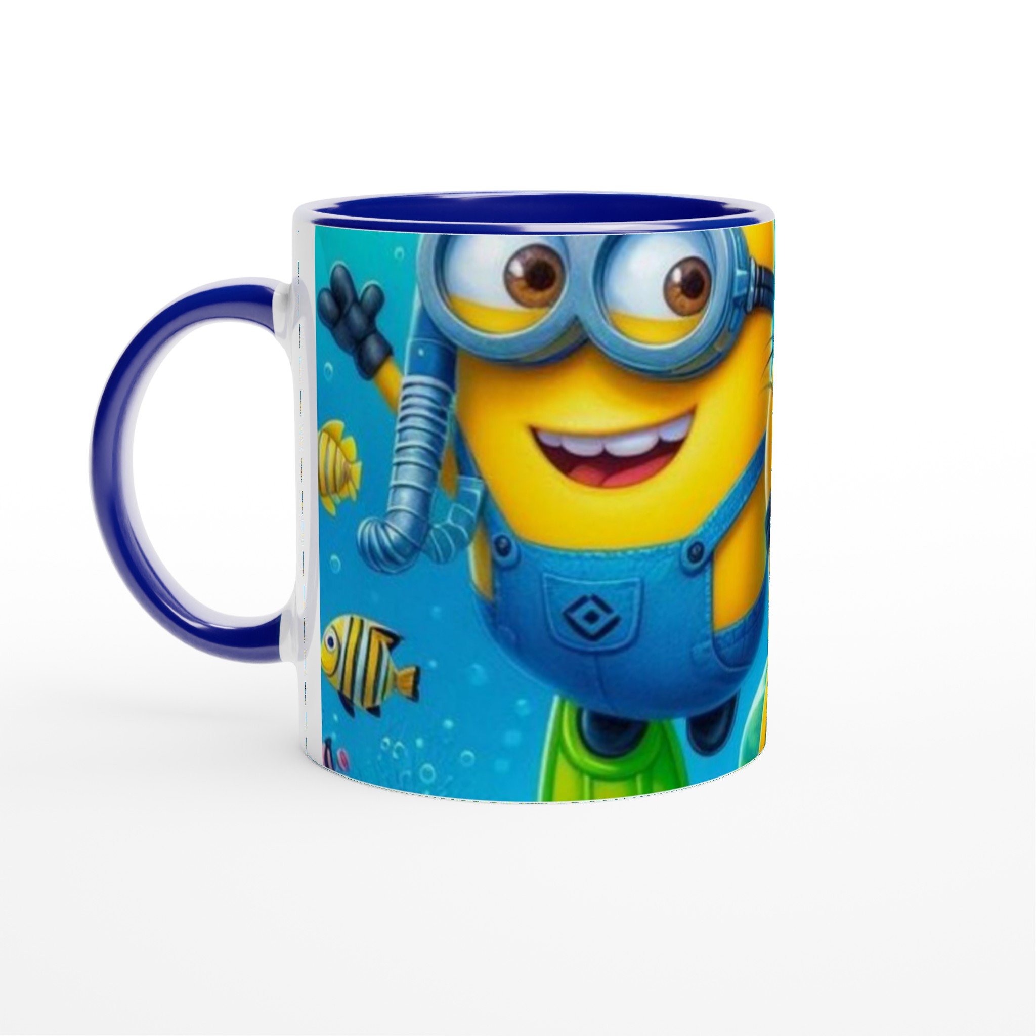 Vit 11oz keramisk mugg med färgstarkt Minions-motiv – välj bland flera glada färger 2 d173fd8c-39d6-4119-9370-6580f59da8da