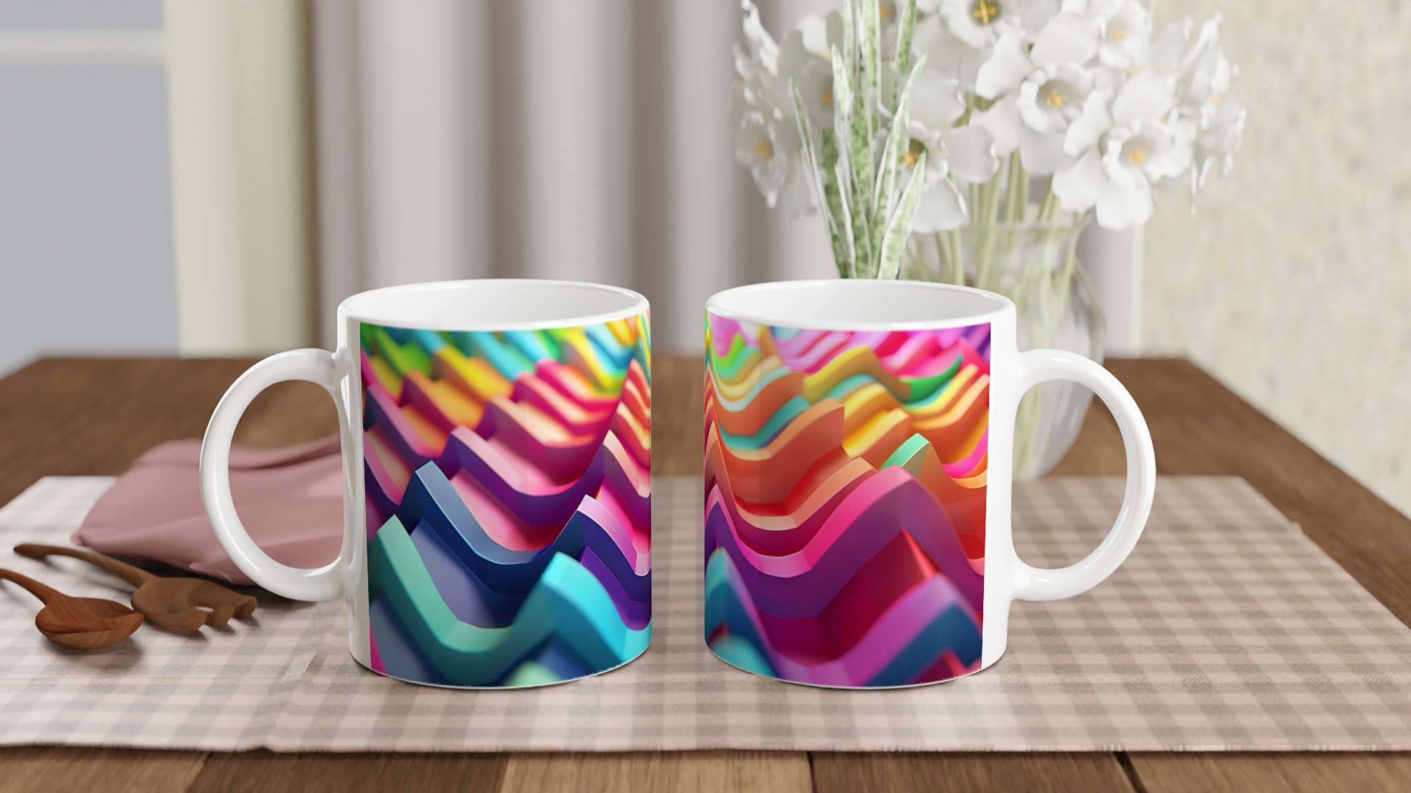 Färgglad Vågmugg i Keramik – 11oz Kaffemugg i 7 Livfulla Färger för Din Unika Stil 11 d19aadbc-7fd5-4053-81a3-08bcf6d89f2f