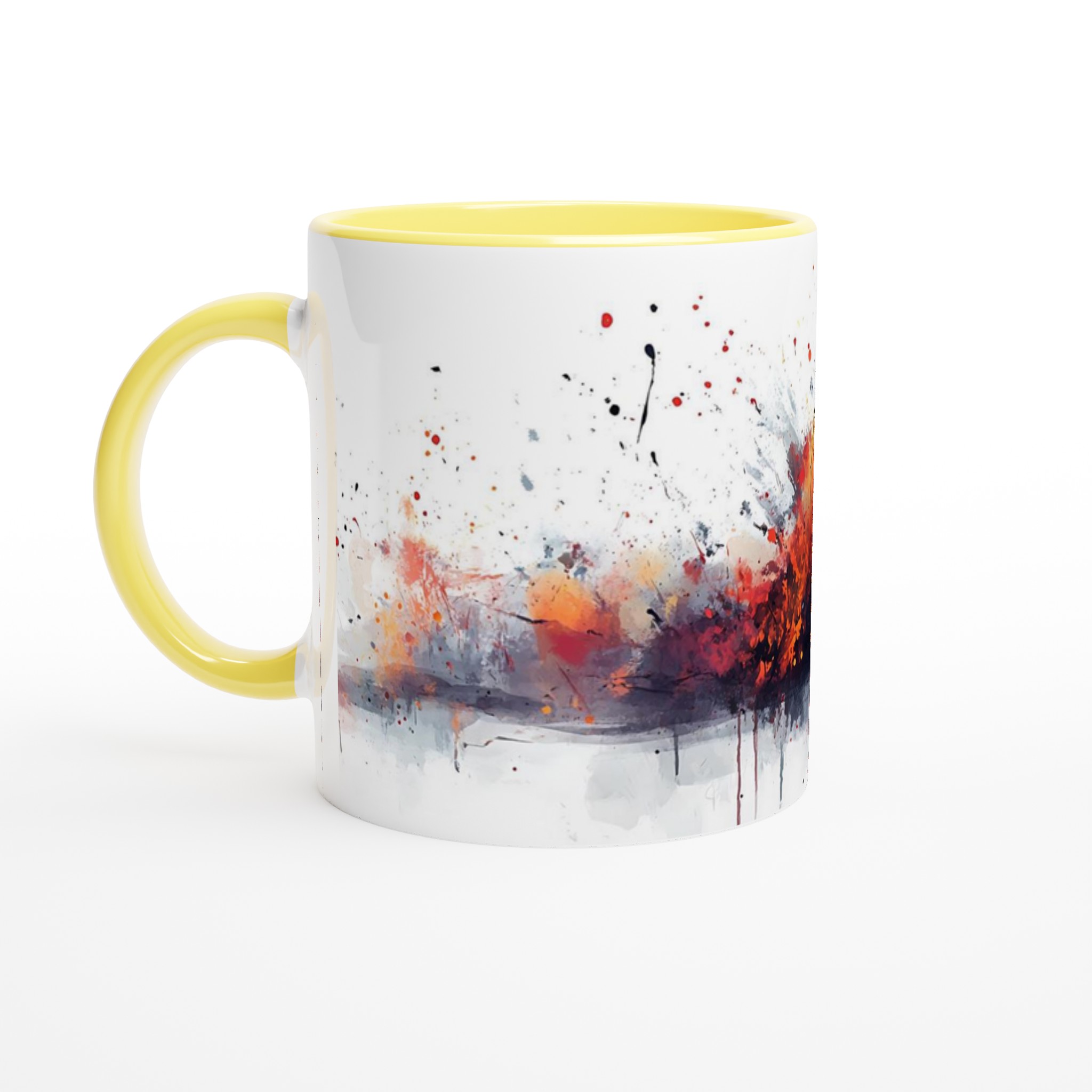 Spooky Pumpa Keramisk Mugg – Halloween Akvarell Konst 11oz Kaffemugg i ditt val av färg 3 d1ba40eb-eb6b-4edb-b65b-fec0bb28e3aa