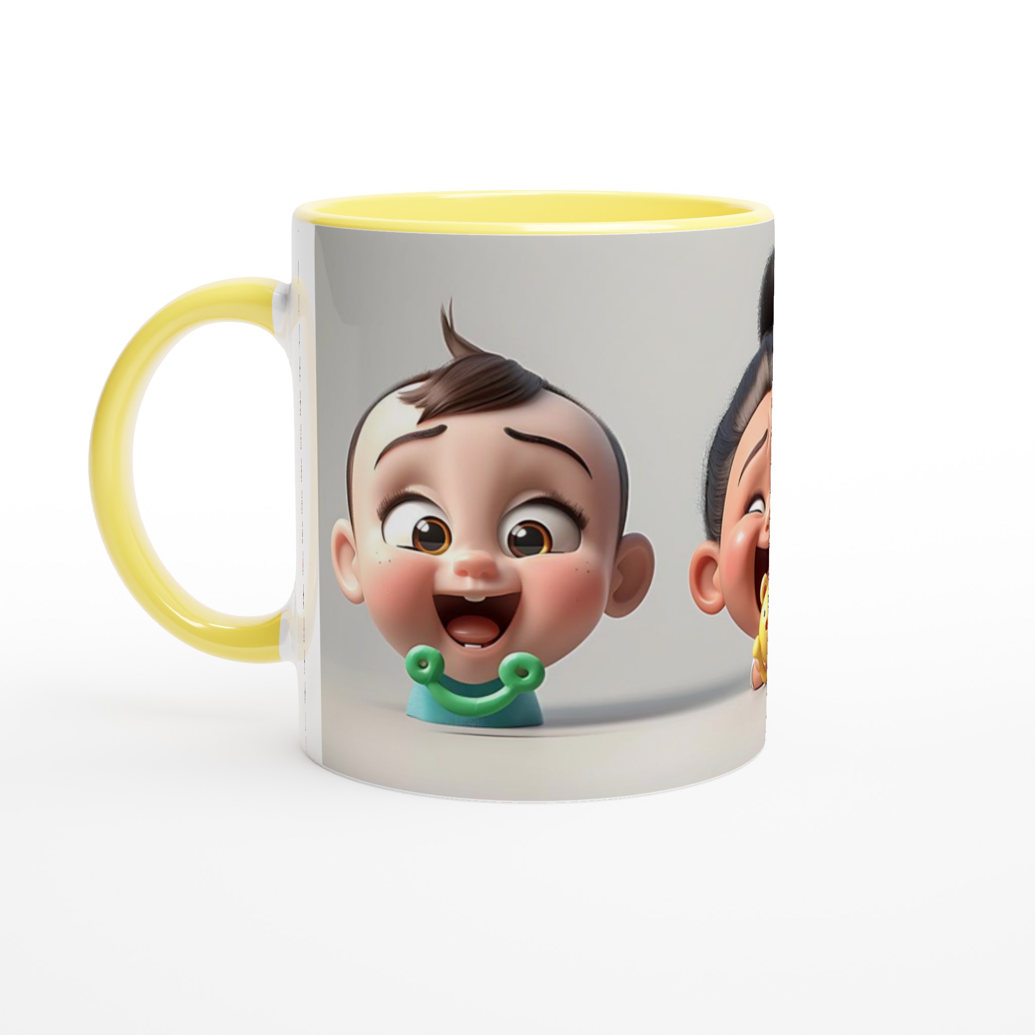Minnesvärda Babyglädje: Anpassad 11oz Keramisk Mugg för Varje Leende – Välj Din Färg! 3 d1cd3782-b968-48f4-9088-673fec940c3c