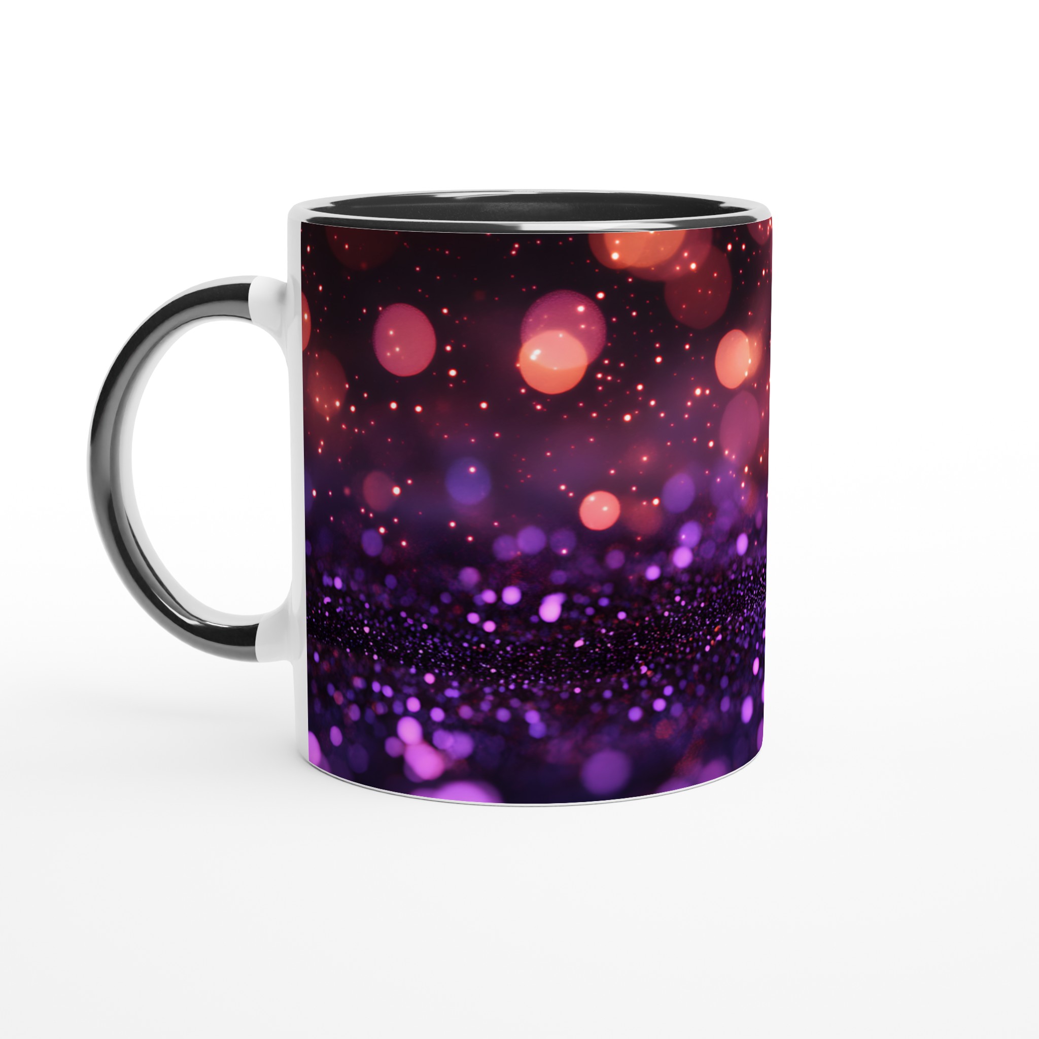 Magisk 11oz Keramikmugg – Strålande Bokeh-design i Lila & Rosa – Välj din färg! 4 d1d18a41-7697-4363-8922-59e11aee534a