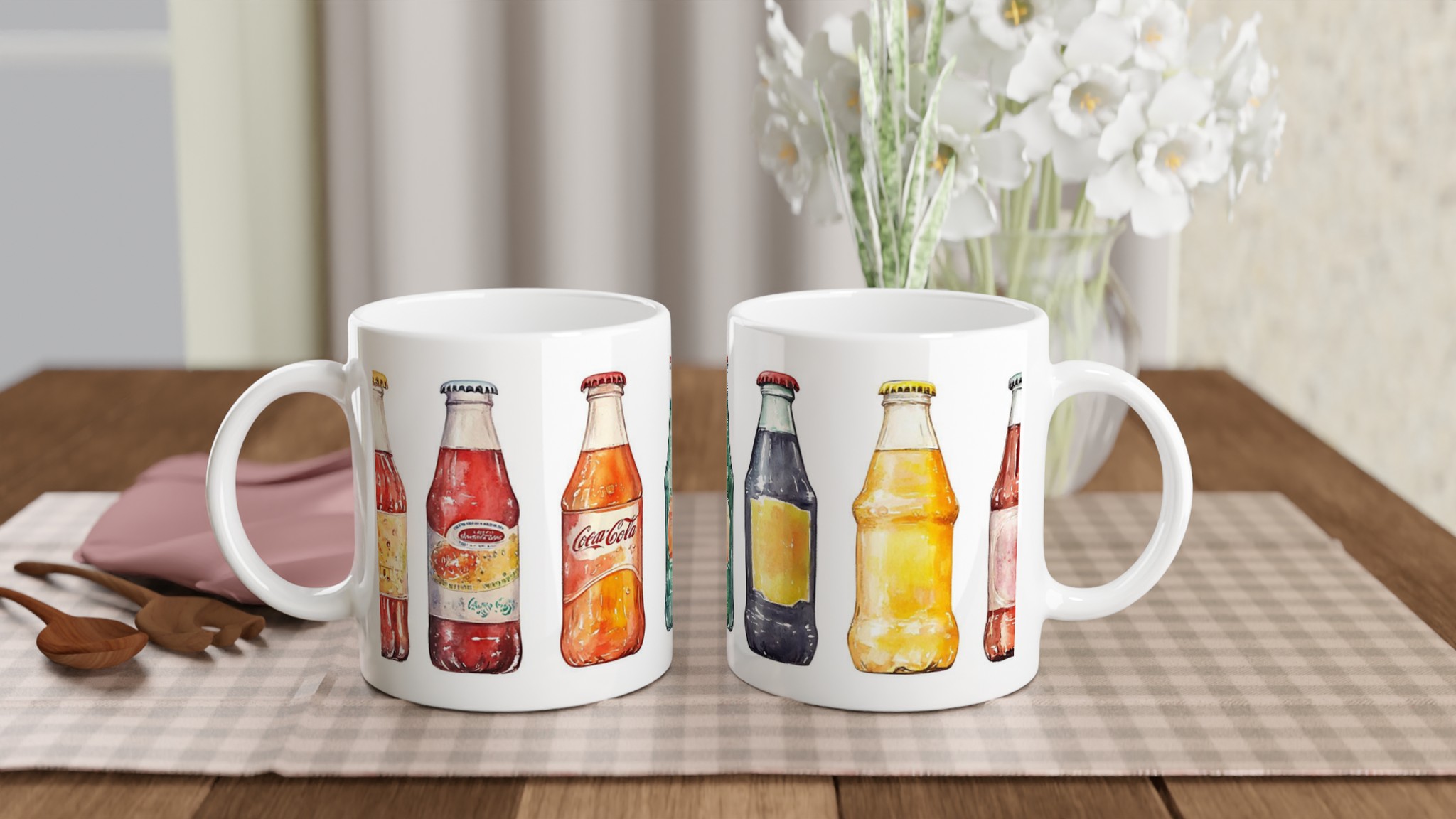 Retro Soda Pop Mugg – En akvarelldröm i 7 färger för din favoritsoda! 10 d2256261-a793-4204-b95a-10e0461ce70e