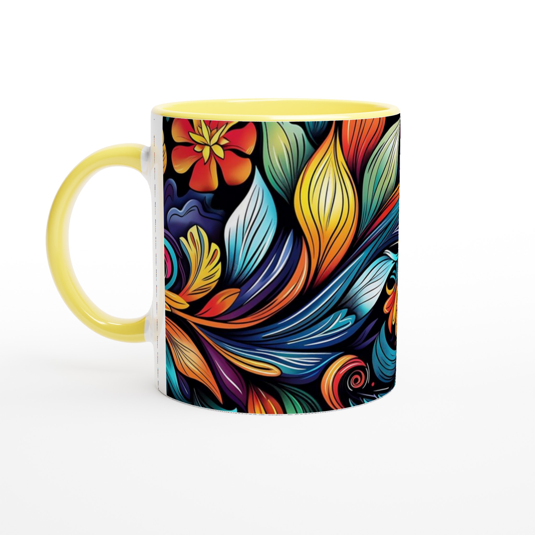 Konstfull Keramisk Mugg 11oz – Välj bland 7 Livfulla Färger för Din Favoritdryck 3 d2502b49-6eed-4f13-b48f-95fef3f2cb7b