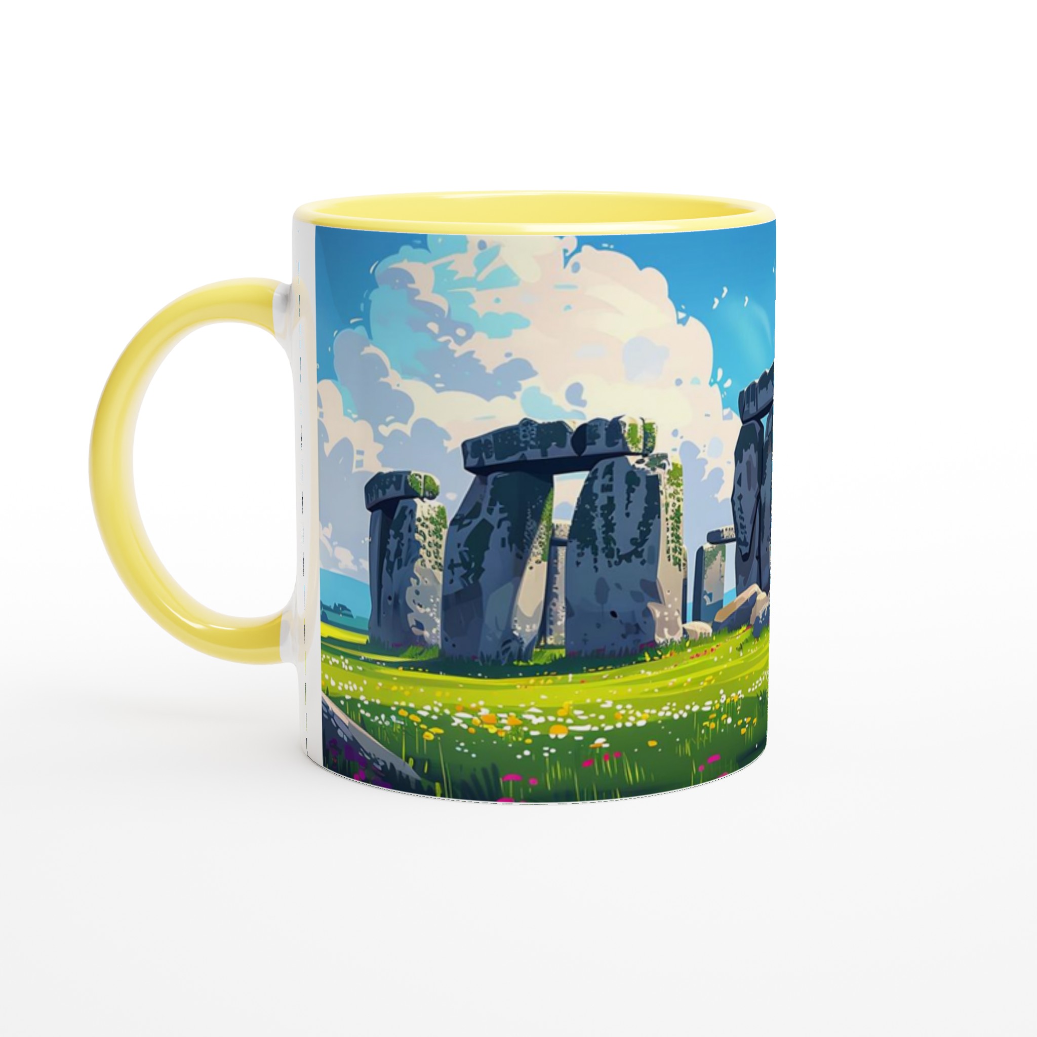 Anime Stonehenge 11oz Keramisk Mugg – Drömsk Landskap i Dina Händer 3 d27e4765-545b-42fb-94df-7af81ed36ab5