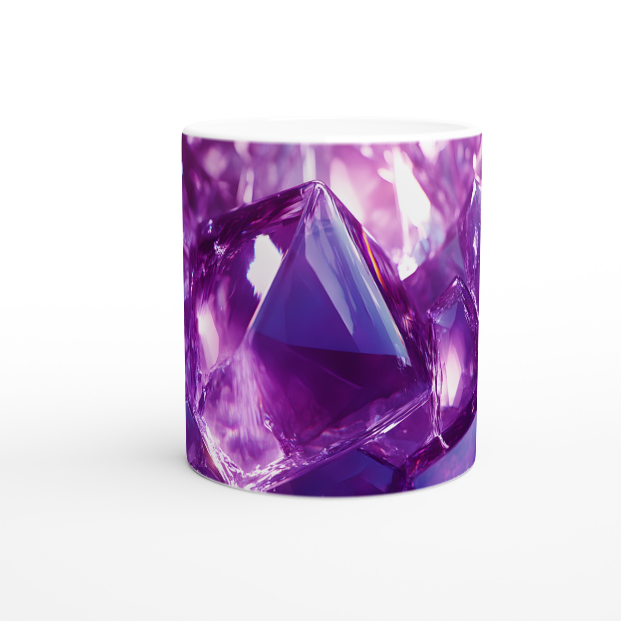 Ametistglans: 11oz Keramisk Mugg i Valfri Ädelstensfärg 8 d28d225a-0169-4813-b73e-b4985e0db494