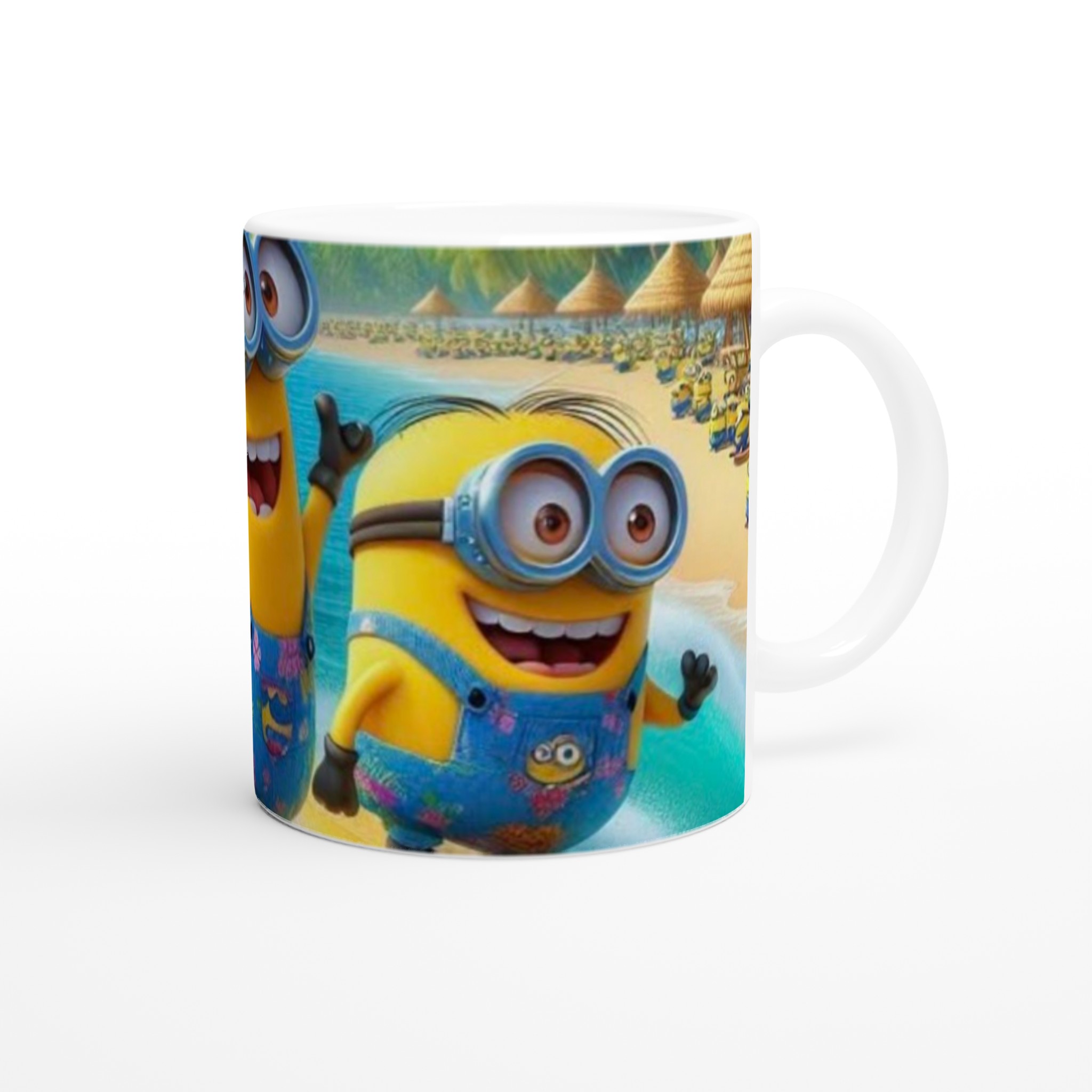 Vit 11oz Keramisk Mugg med Färgstarkt Roligt Motiv – Fånga Sommarens Glädje i Sju Livfulla Färger 9 d2a6cb6b-eab4-4e94-ab1d-9b1520a1a7f8