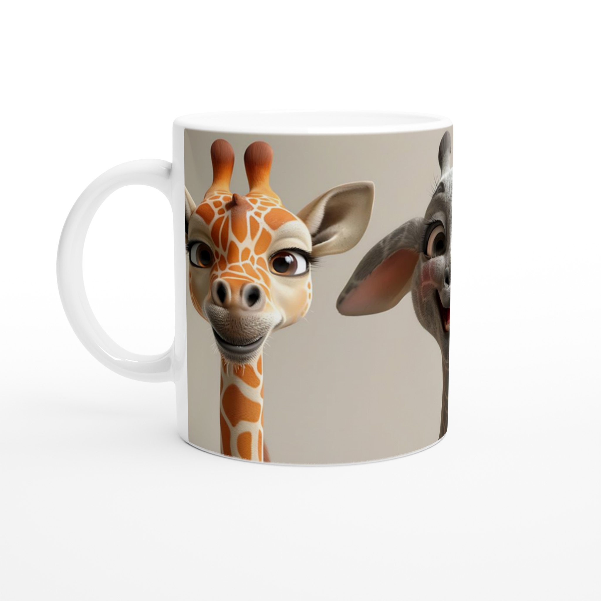 Söta Giraffvänner Mugg – Charmig Keramikmugg för Djurälskaren i Valfri Färg 1 d2ca5c98-04cf-4c28-a322-2795cd1f9508