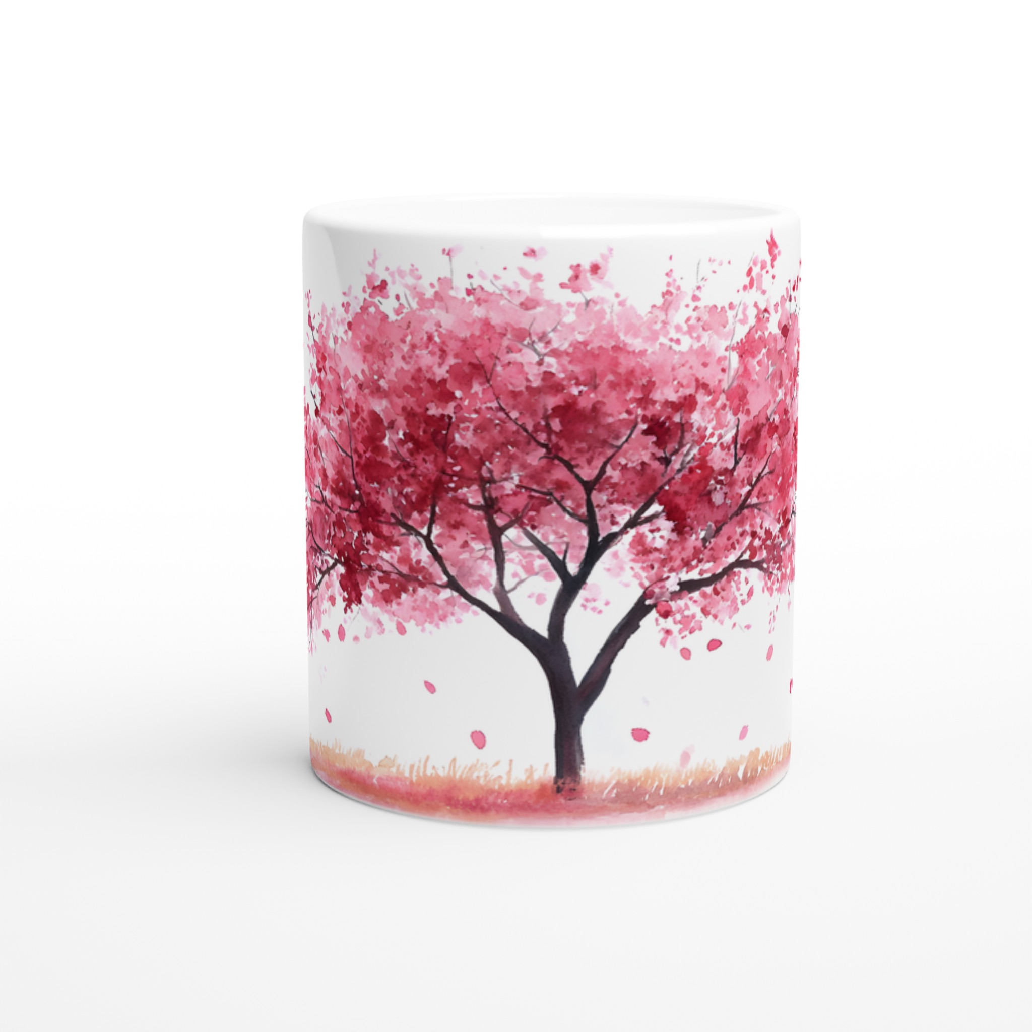 Körsbärsträd Akvarell 11oz Keramisk Mugg – Välj din färg 8 d2cbc291-60c8-478e-a8b6-7e01821afe5b